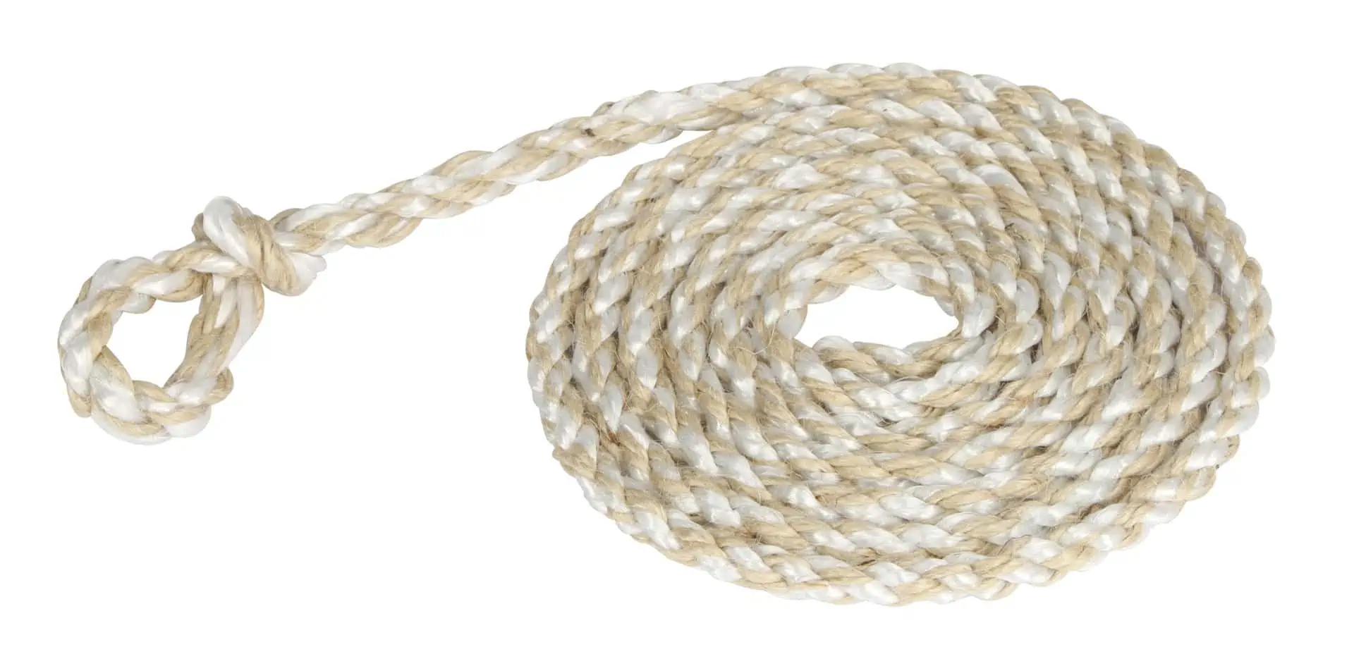 Livestock transport rope with small loop, jute PP (5 pcs)