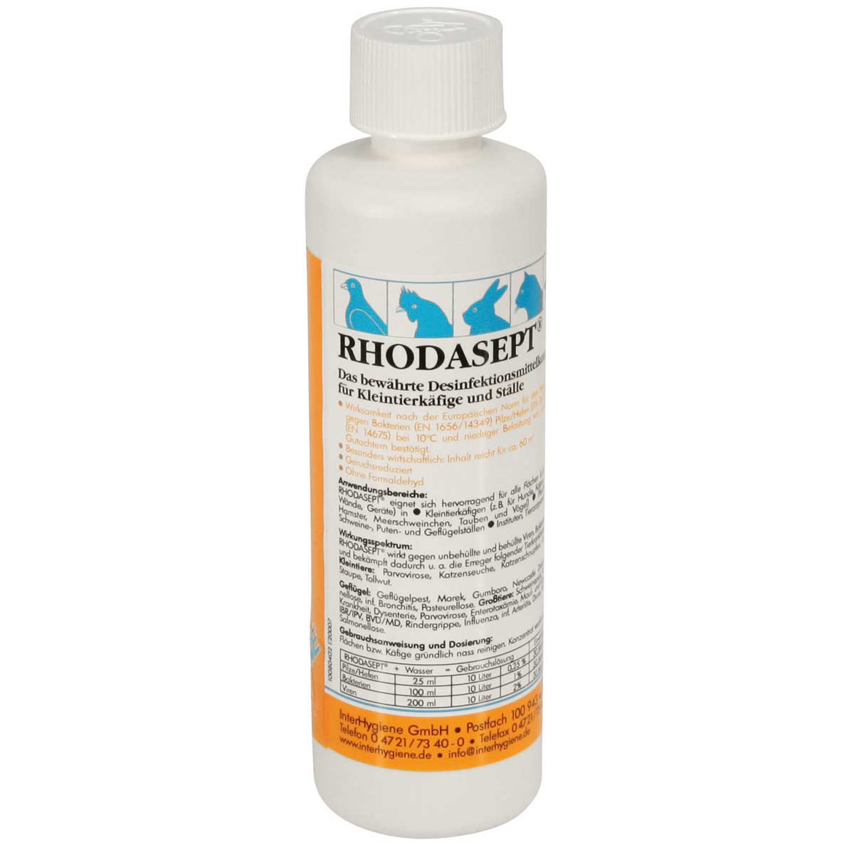 Rhodasept stable Disinfection