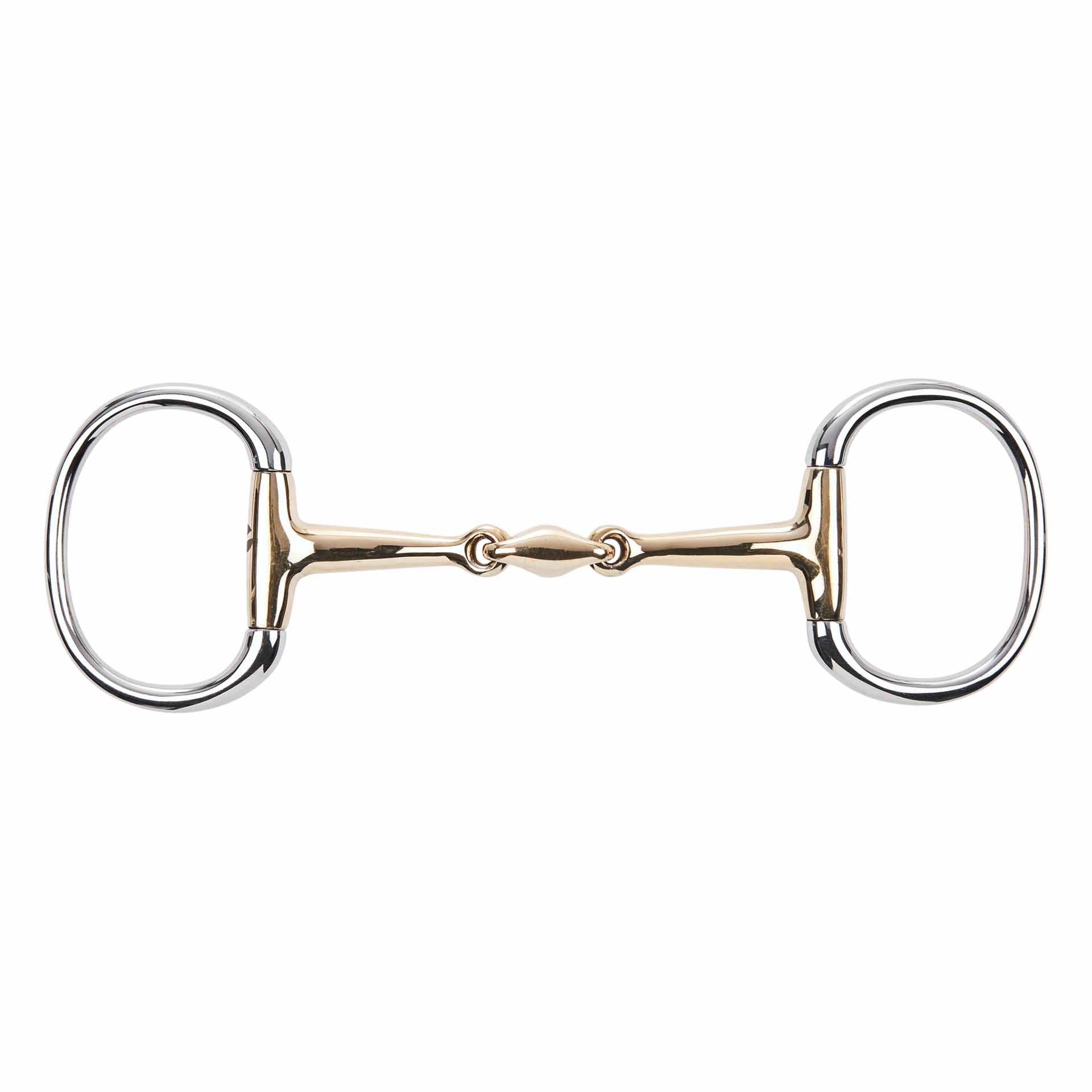 BUSSE Eggbutt Snaffle Bit KAUGAN® 14 mm, French-Link 10.5 cm/55 mm 