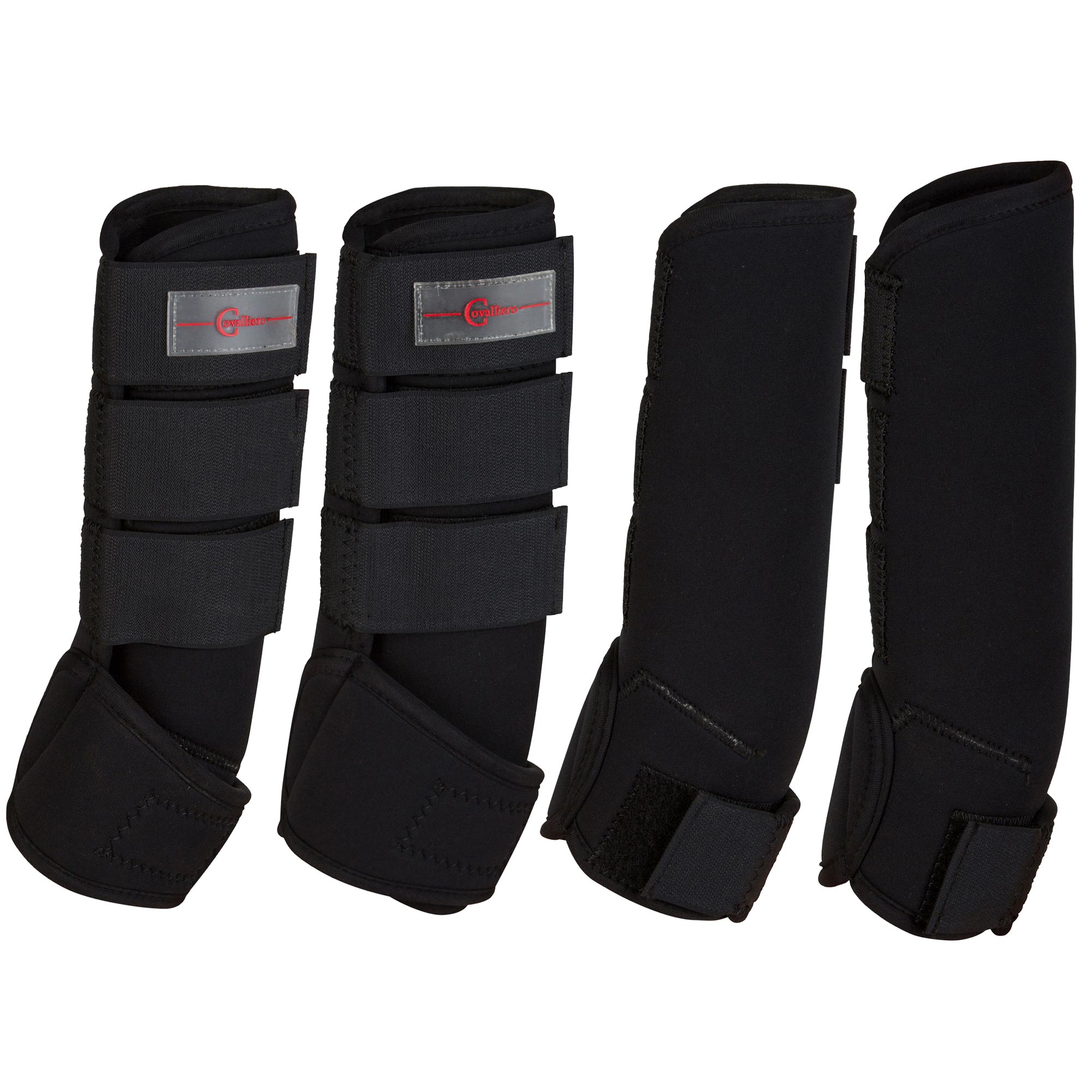 Covalliero Fetlock Gaiters synthetic rub