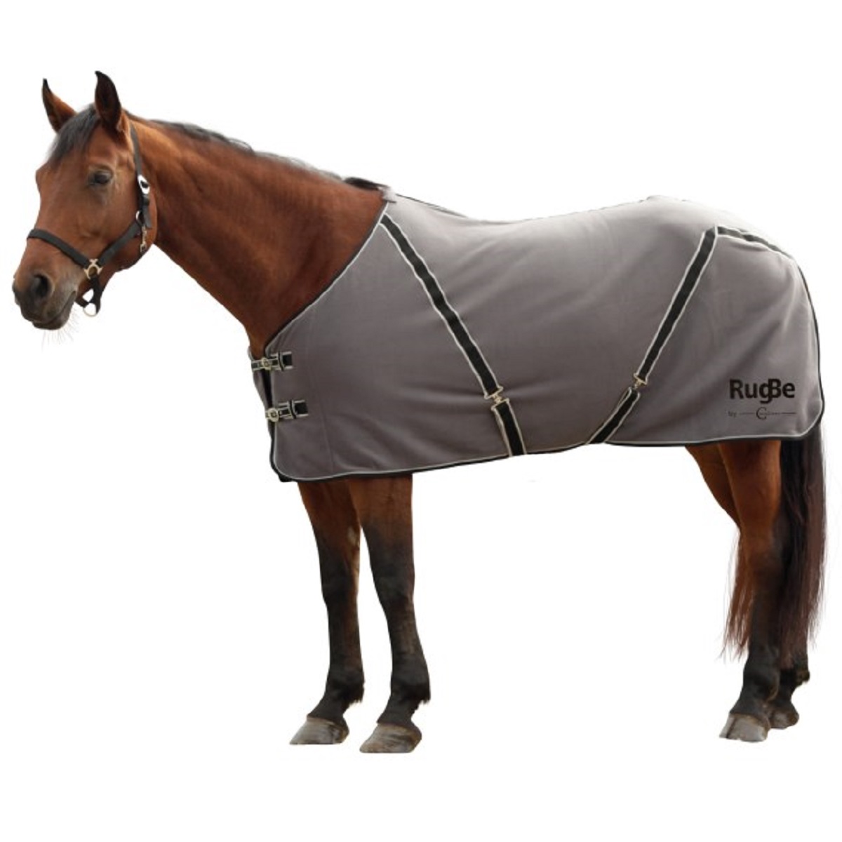 RugBe Classic Cooler Rug anthracite / black