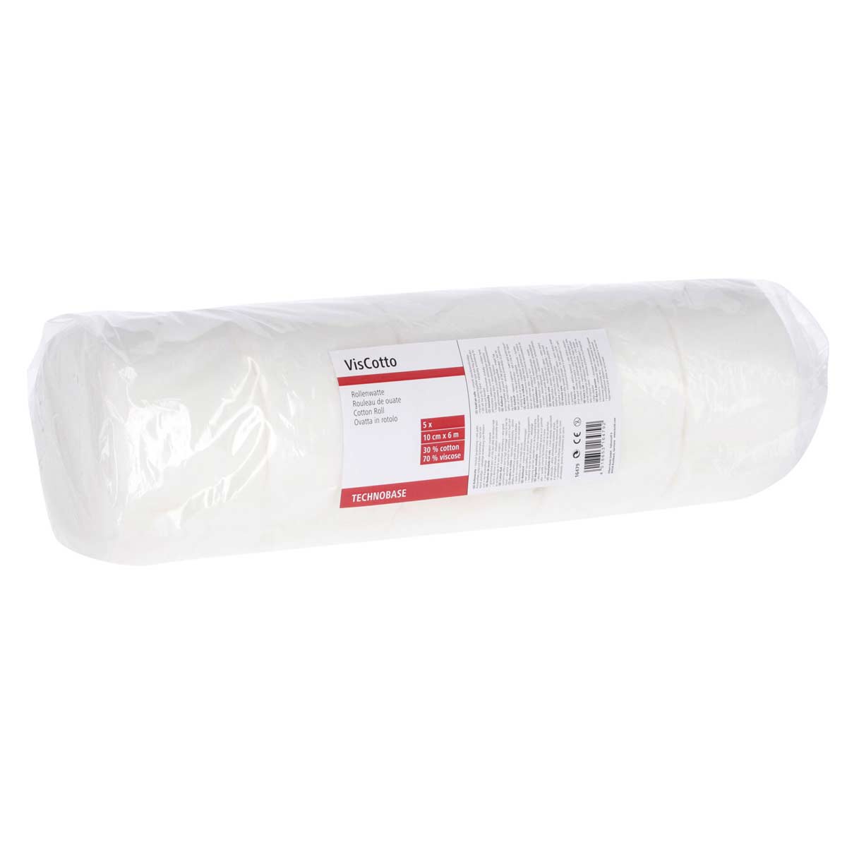 5x Cotton Roll VisCotto10 cm x 6 m