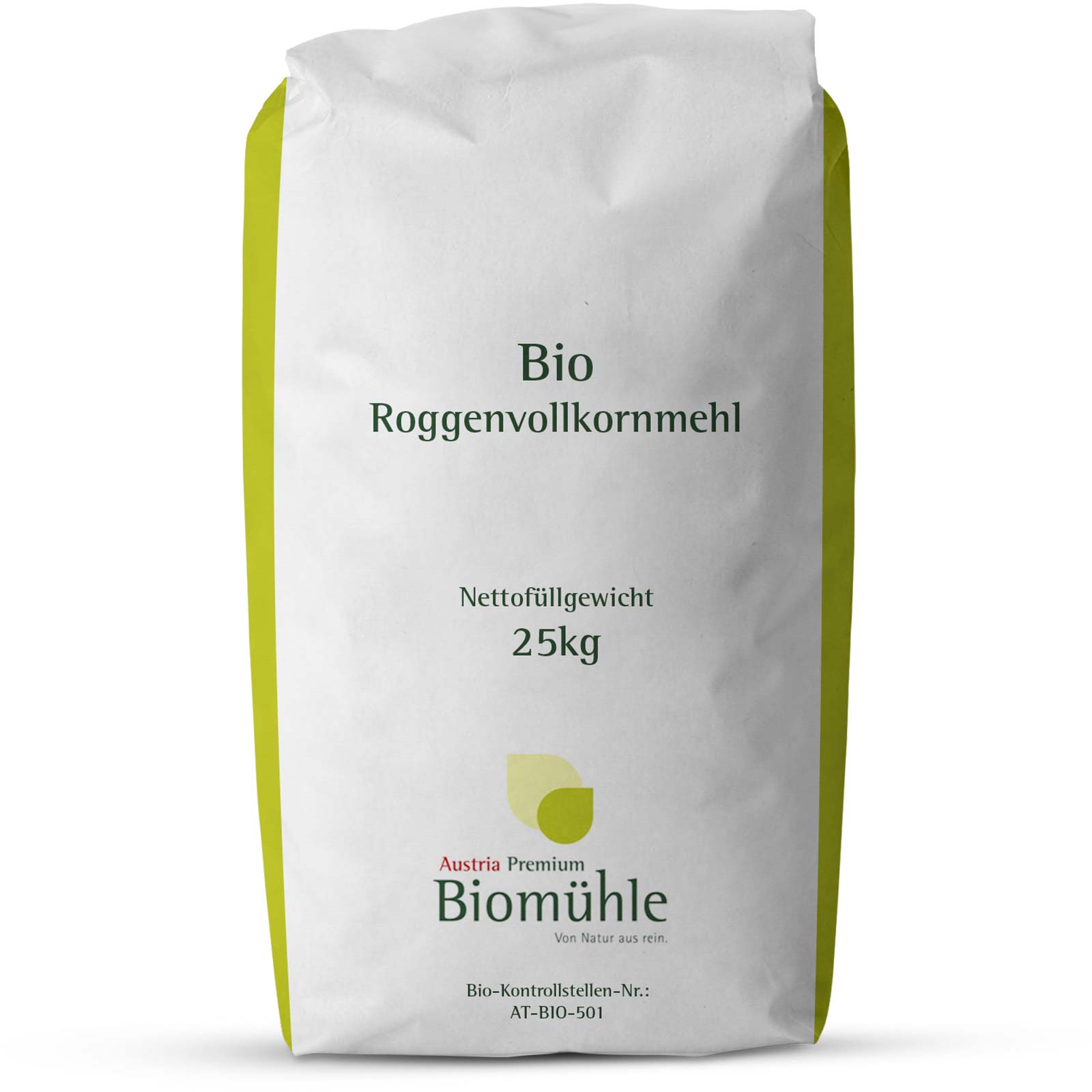 Haberfellner Organic Wholegrain Rye Flour 25 kg