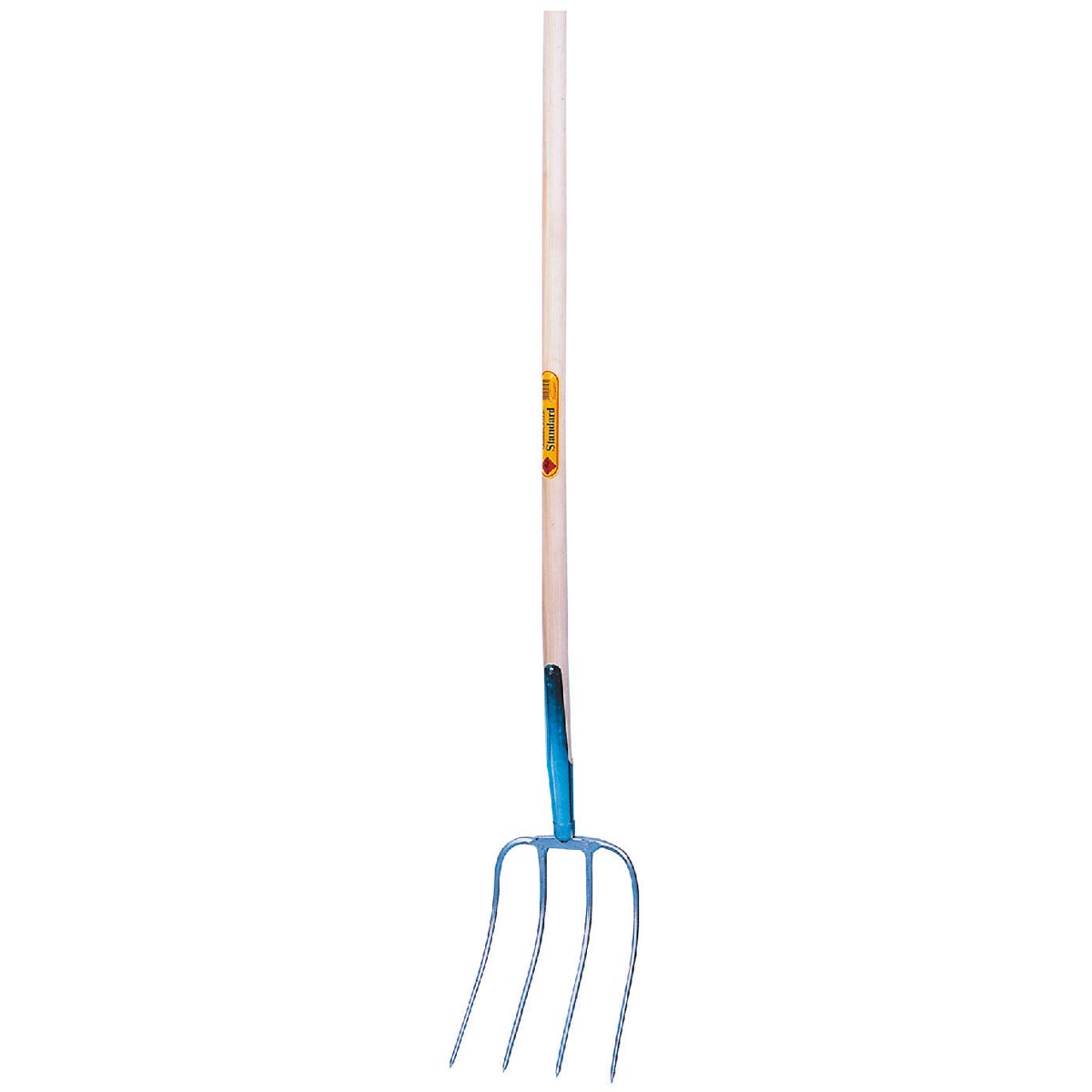 Manure fork 4 tines with handle 31 cm
