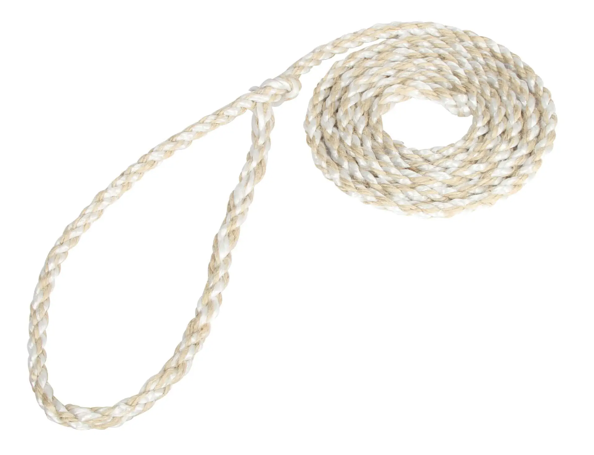 Livestock transport rope with large loop, jute PP (5 pcs)