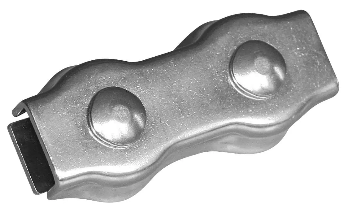 Stls Stl Conn. for Electric cbl up to 8 mm, 5 pcs/BLI, AKO
