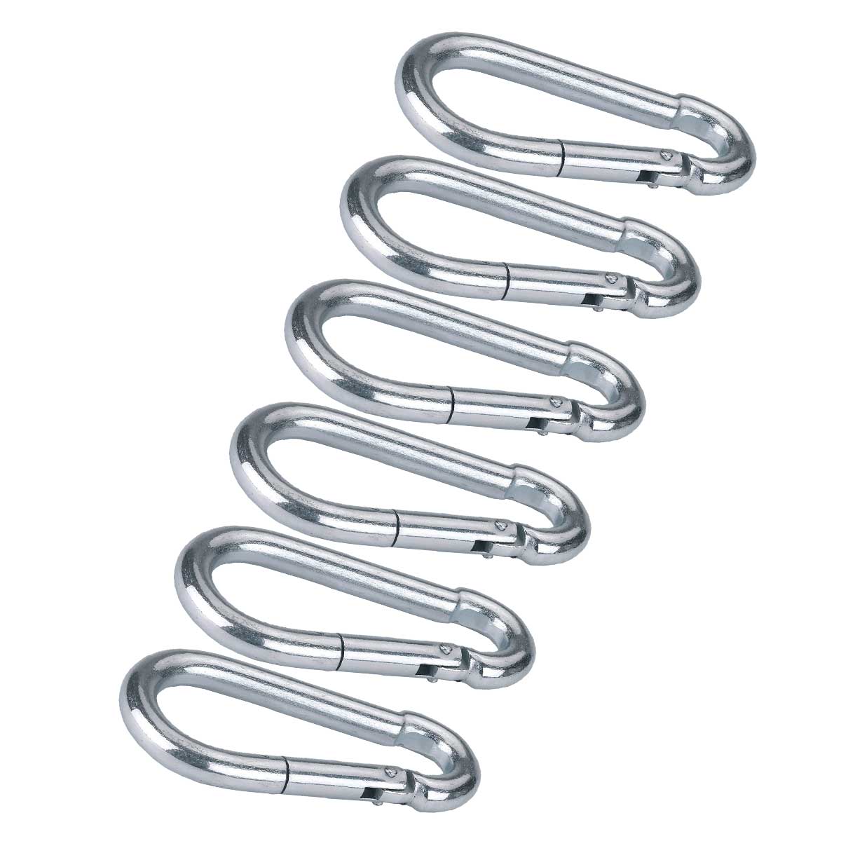 Snap hook 4 mm in pack (6 pcs)