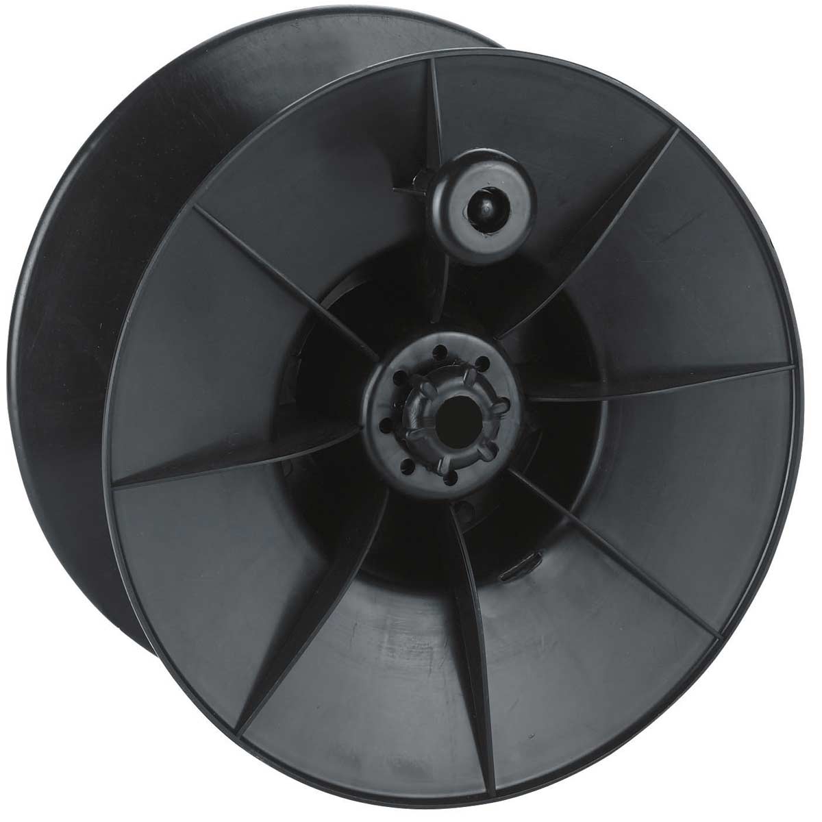 Spare reel for plastic reel