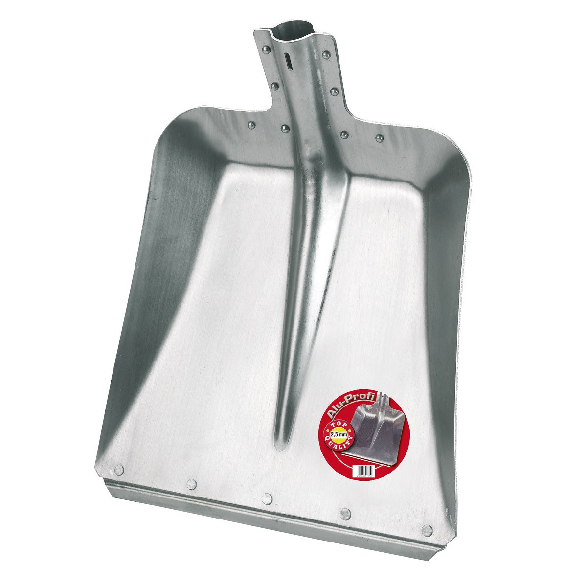 Aluminium shovel Profi size 9 galvanized edge