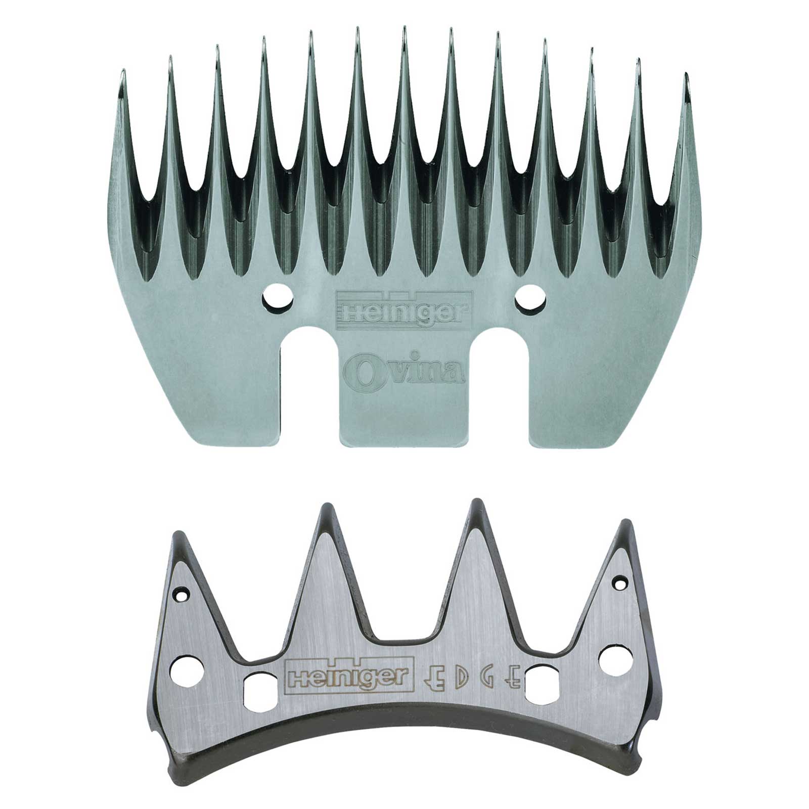 Heiniger "Edge & Ovina" Shear Blade Set for Xpert