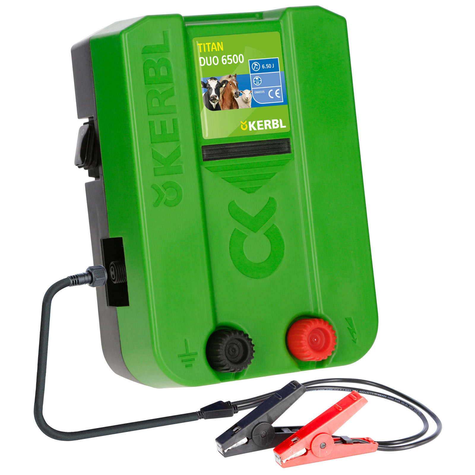 Kerbl TITAN DUO 6500 Electric fence energiser 230V/12V, 6,5 Joule