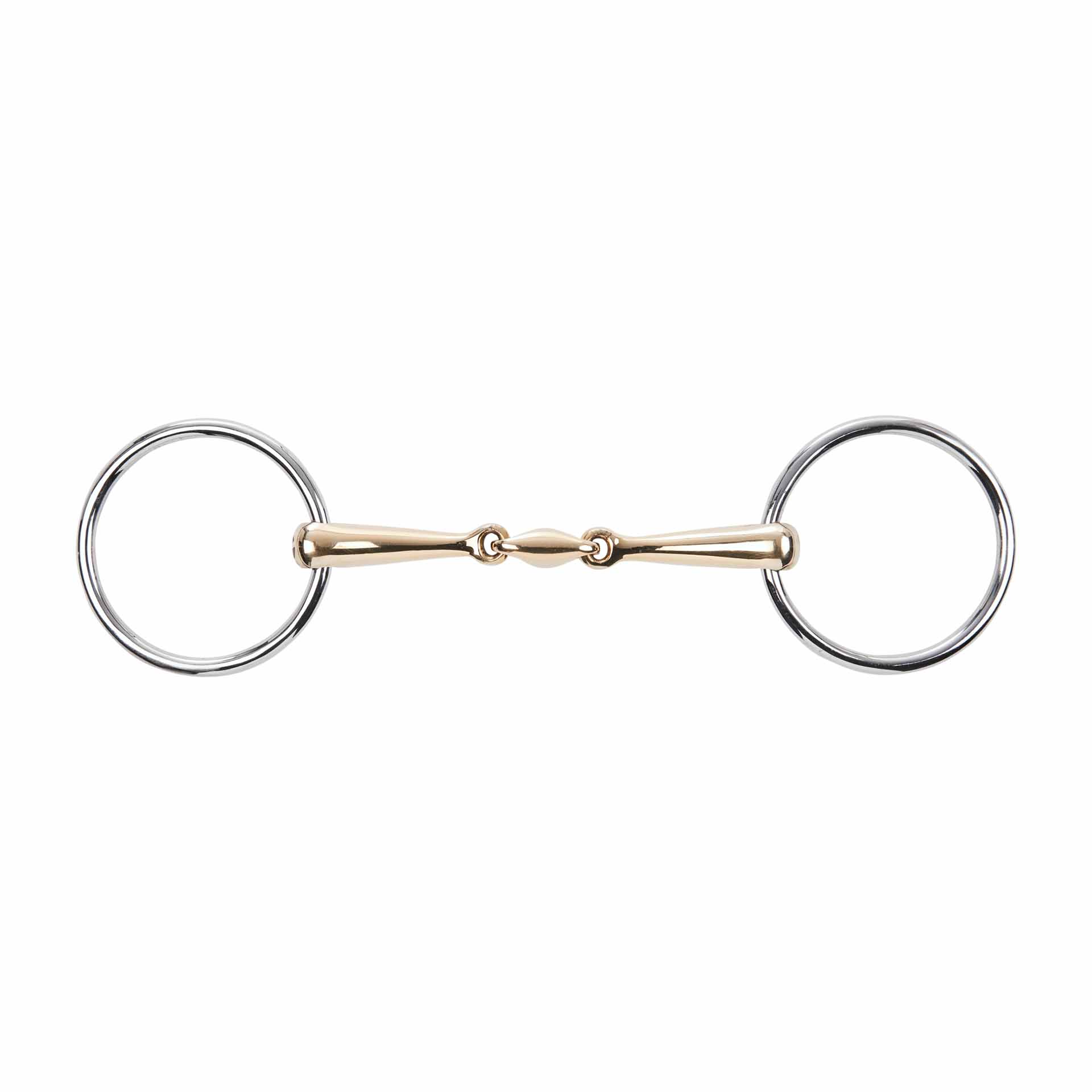 BUSSE Snaffle Bit KAUGAN® 14 mm, French-Link 10.5 cm/55 mm 