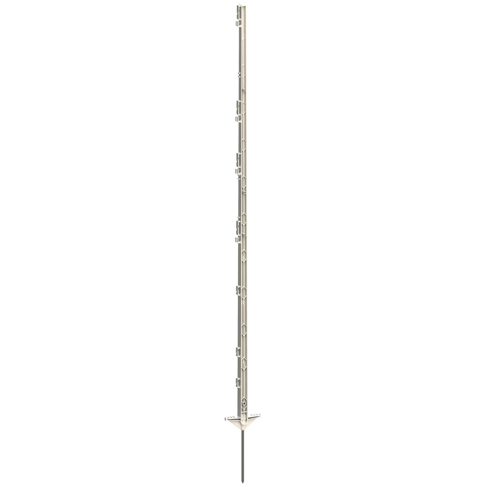 Plastic Post Expert 156 cm, Doublestep, white (5 pcs.)