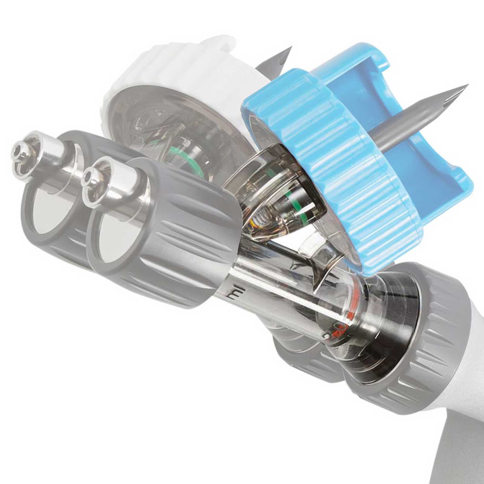 HSW ECO-MATIC® Twin cylinder right 2 ml