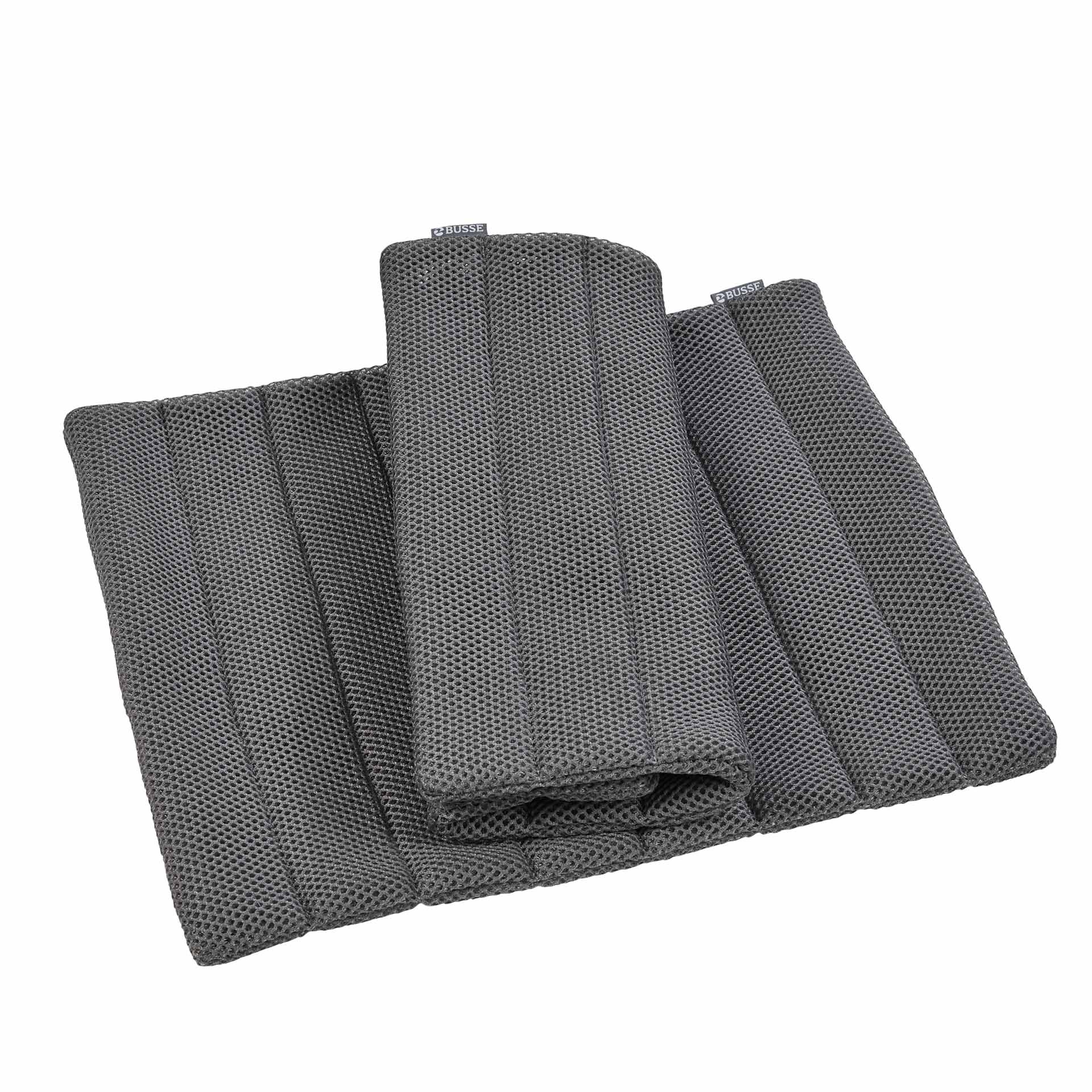 BUSSE Leg Wraps Pad 3D AIR EFFECT 56x46 gray