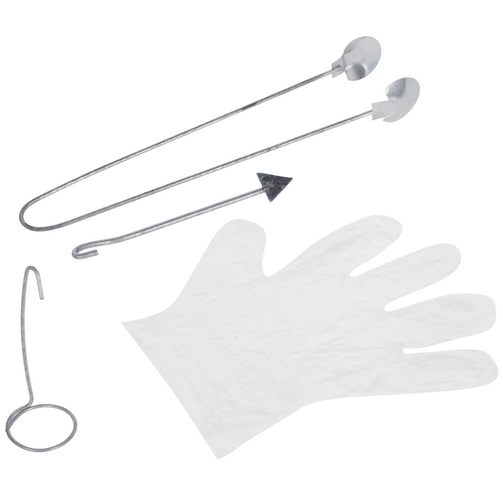 Replacement accessory set for box trap Alive Predator Super