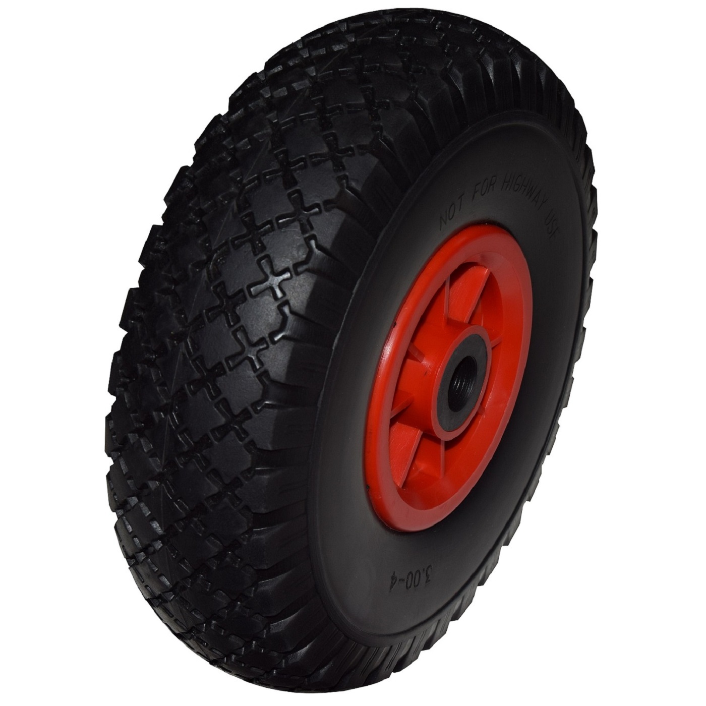 Handtruck Wheel Puncture-Proof, Black