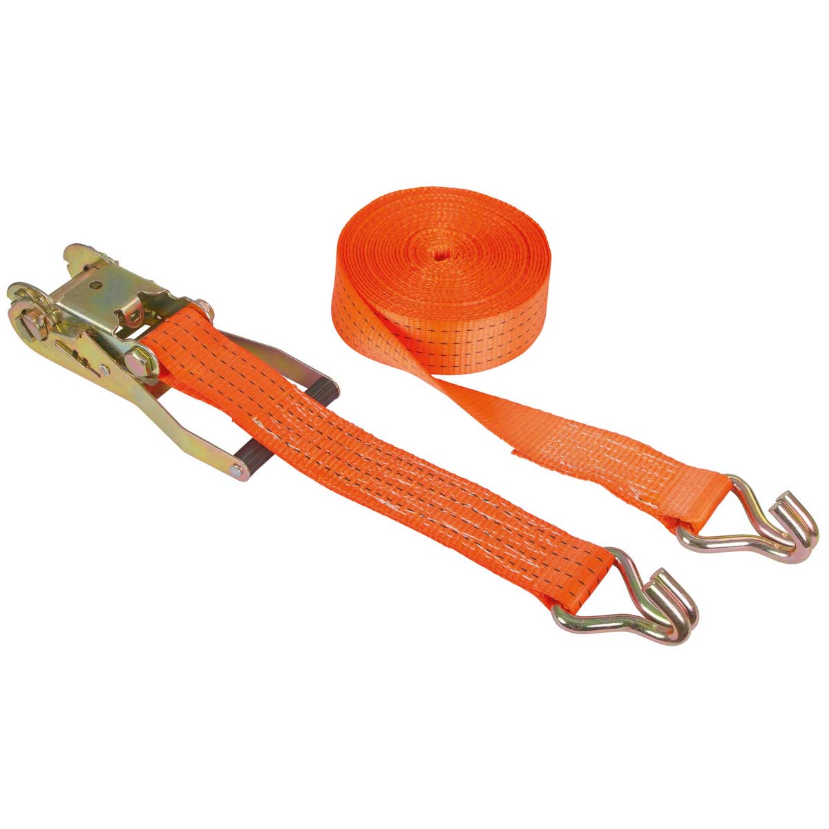 Ratchet lashing strap 2-piece 2t/4t