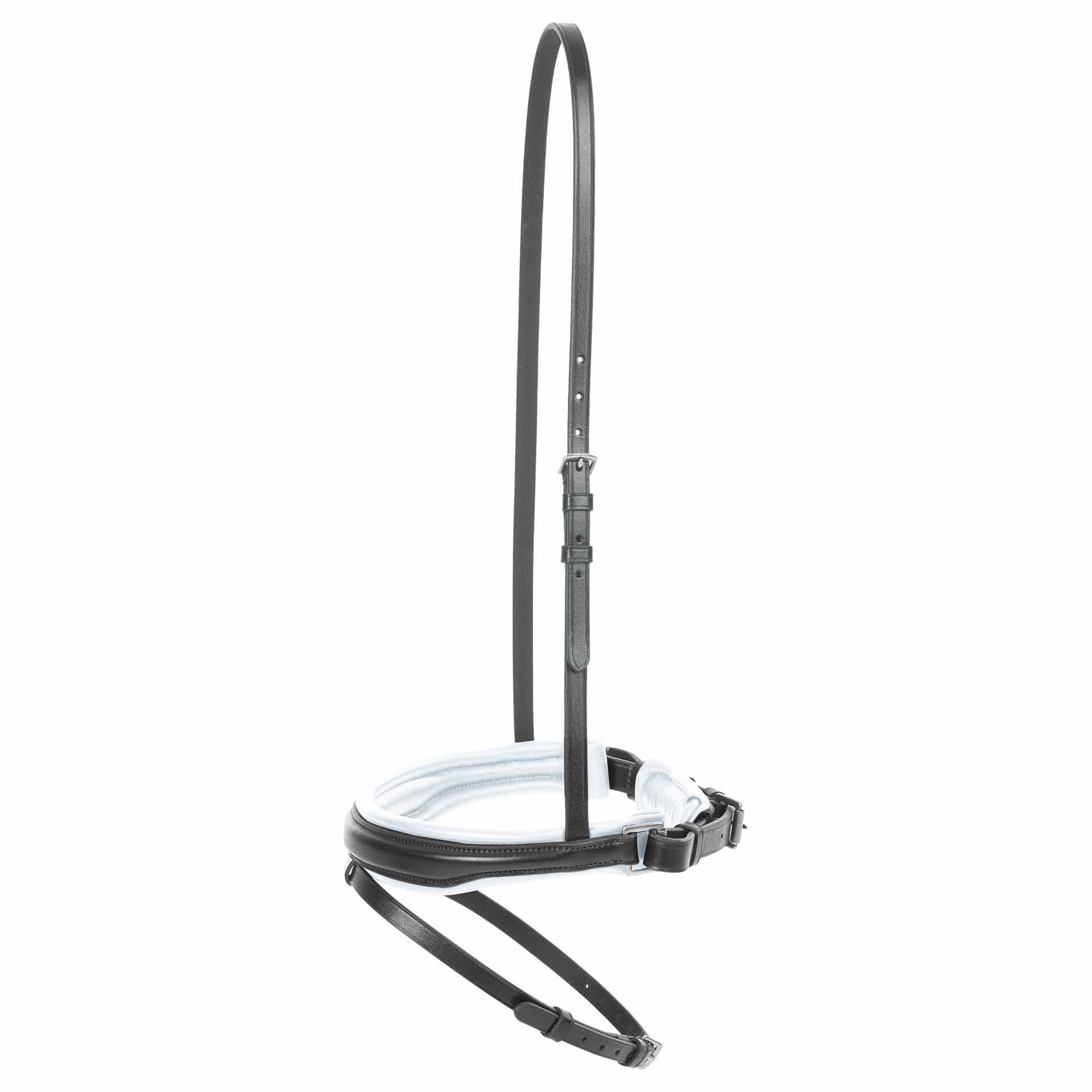BUSSE Crank Noseband COMFORT-SCHWEDEN II COB black-and-white