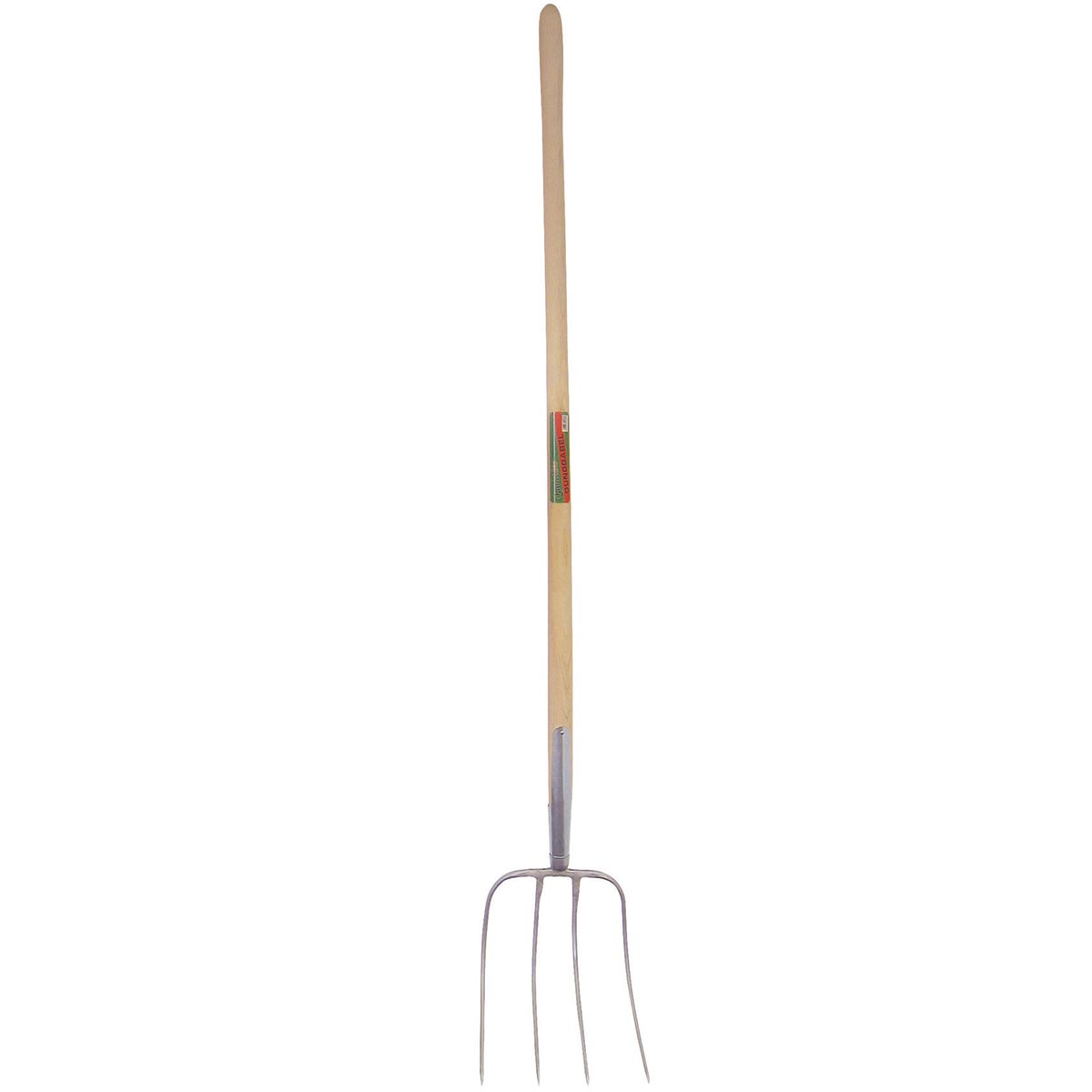 Action fork with handle galvanized 4 tines