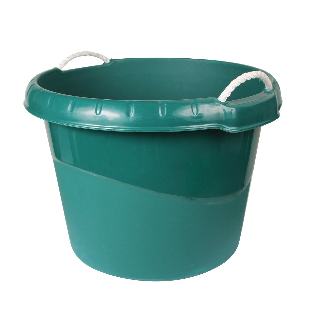 Water and feed trough green 45 litre