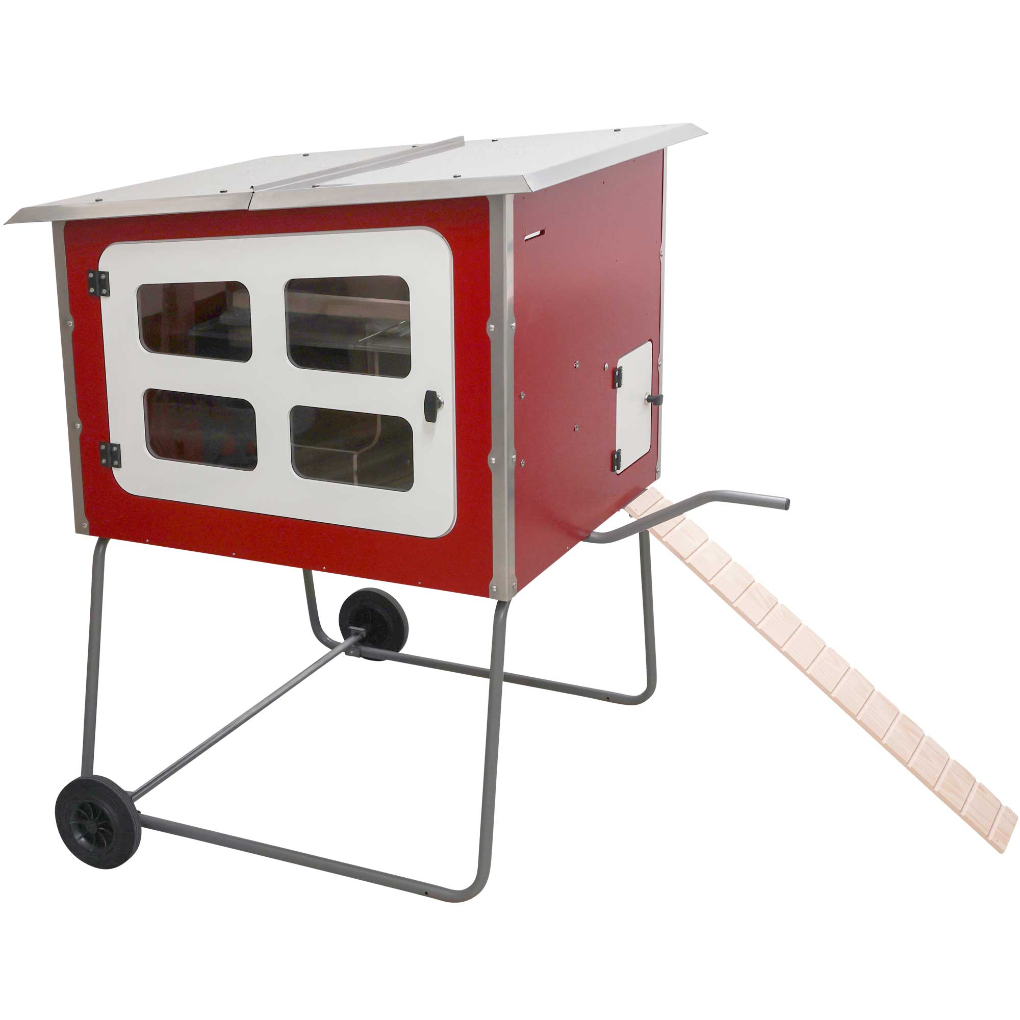 Chicken House MOBILE COOP wood