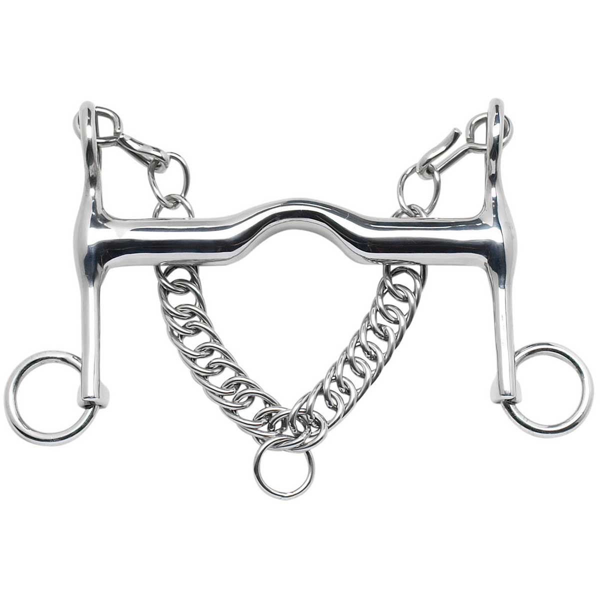 BUSSE Double Bridle EDELSTAHL
