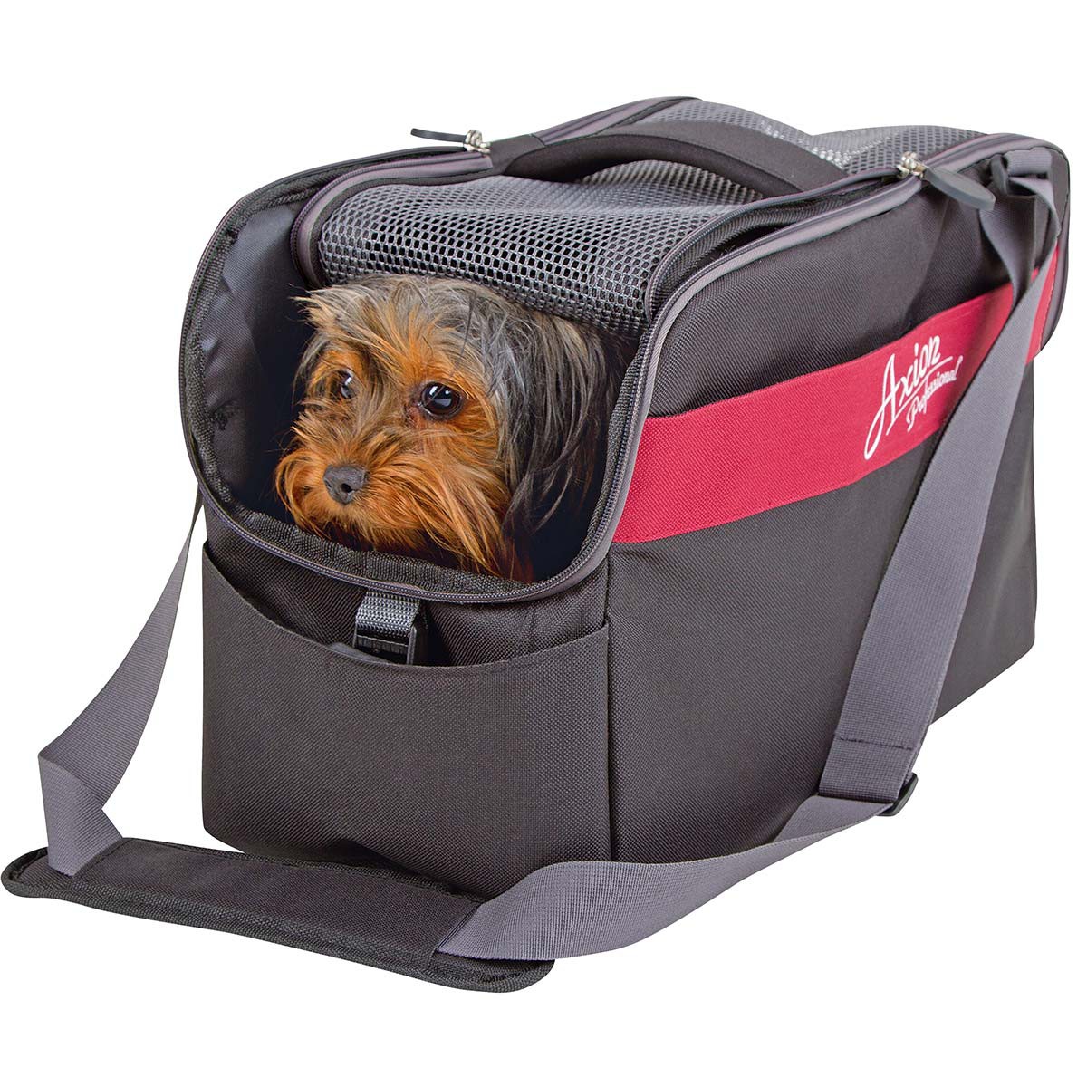 Travel Bag Vacation44x20x27cm, black/red