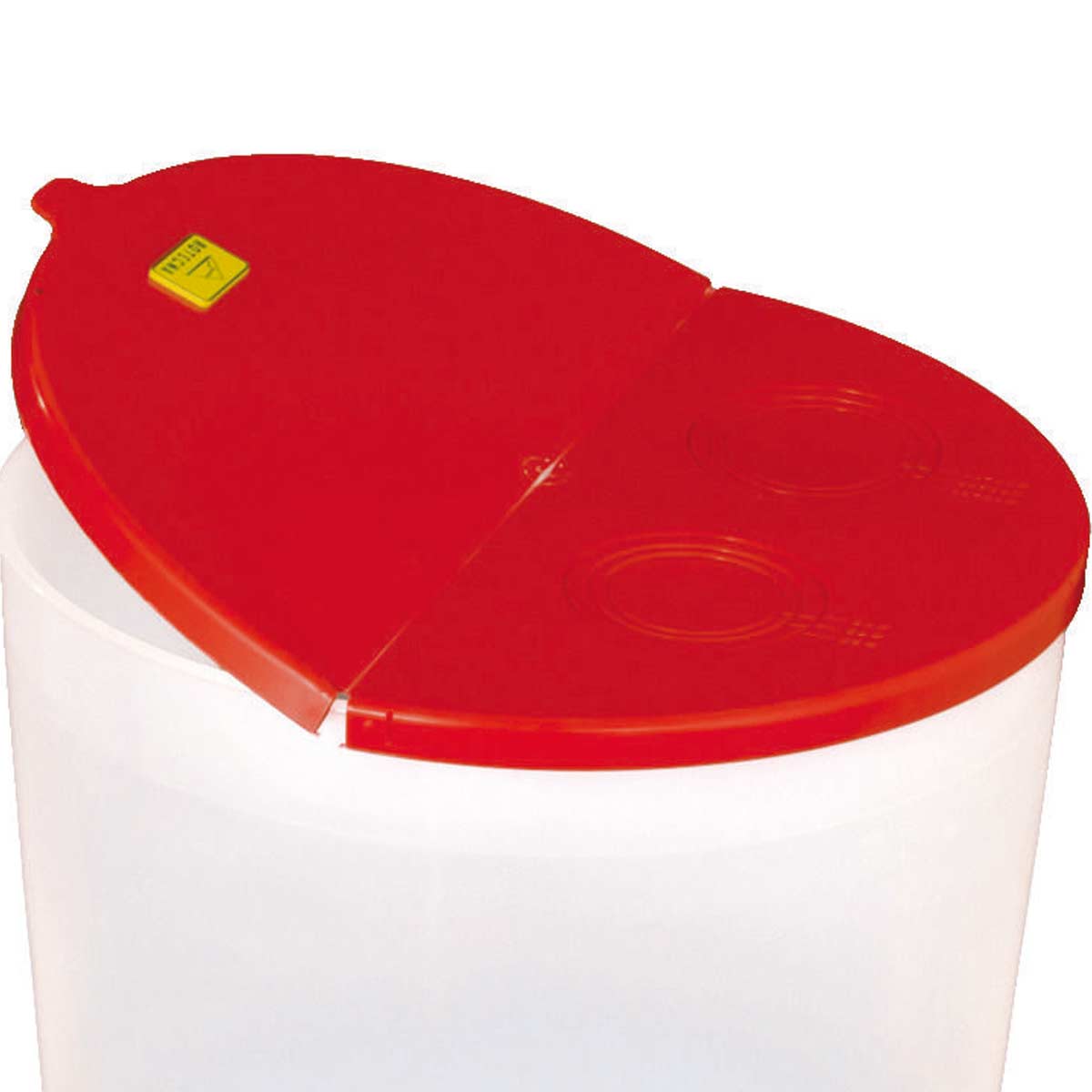 Lid for attachment Piglet Feeders Maxi Hopper Pan