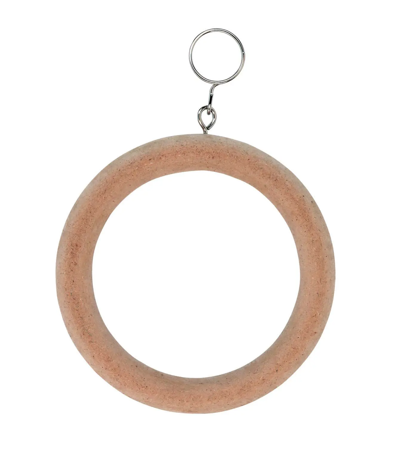 ring swing made of wood, dia. 10 cm