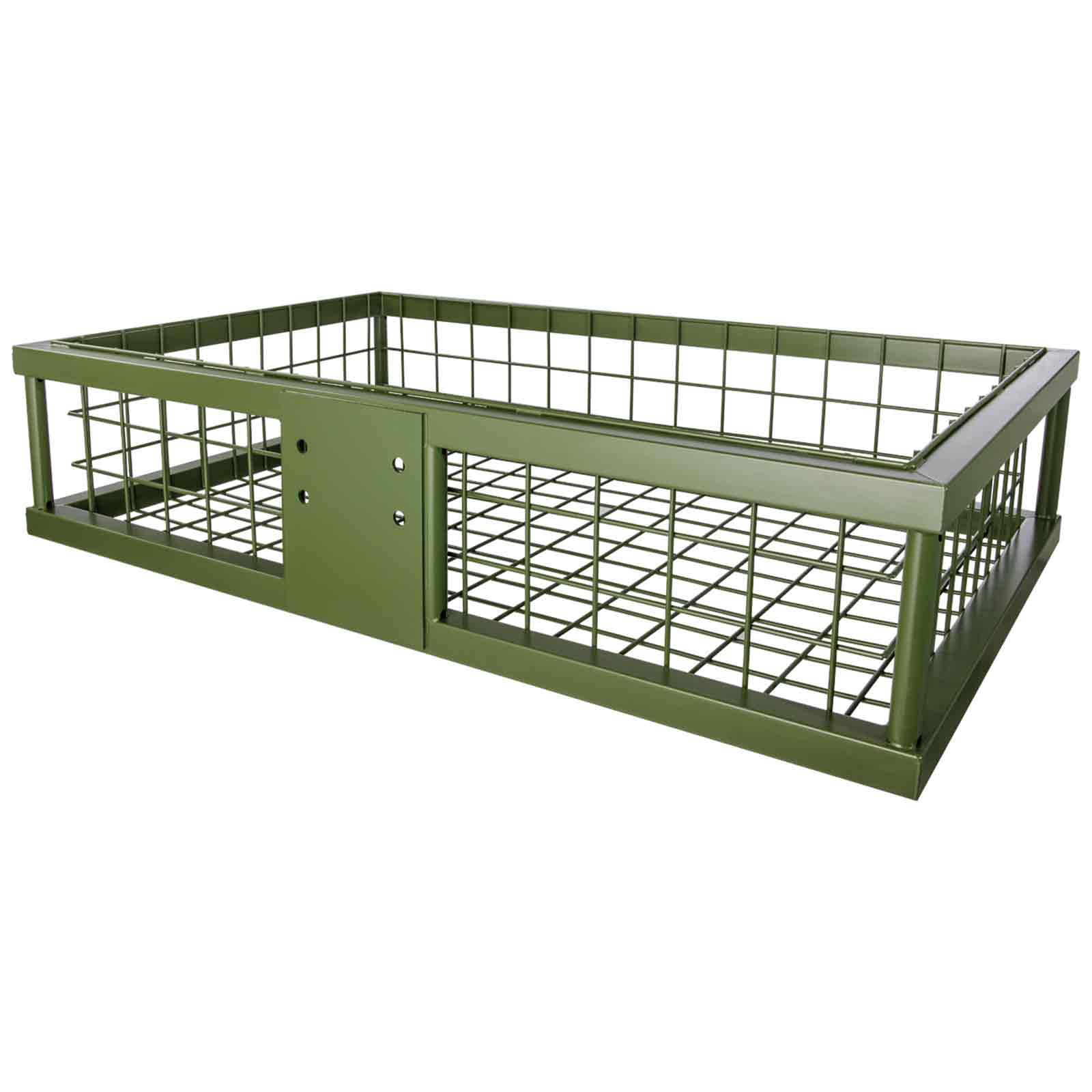 Heckbär 890X585X200 Mm Coated Olive Green Matt