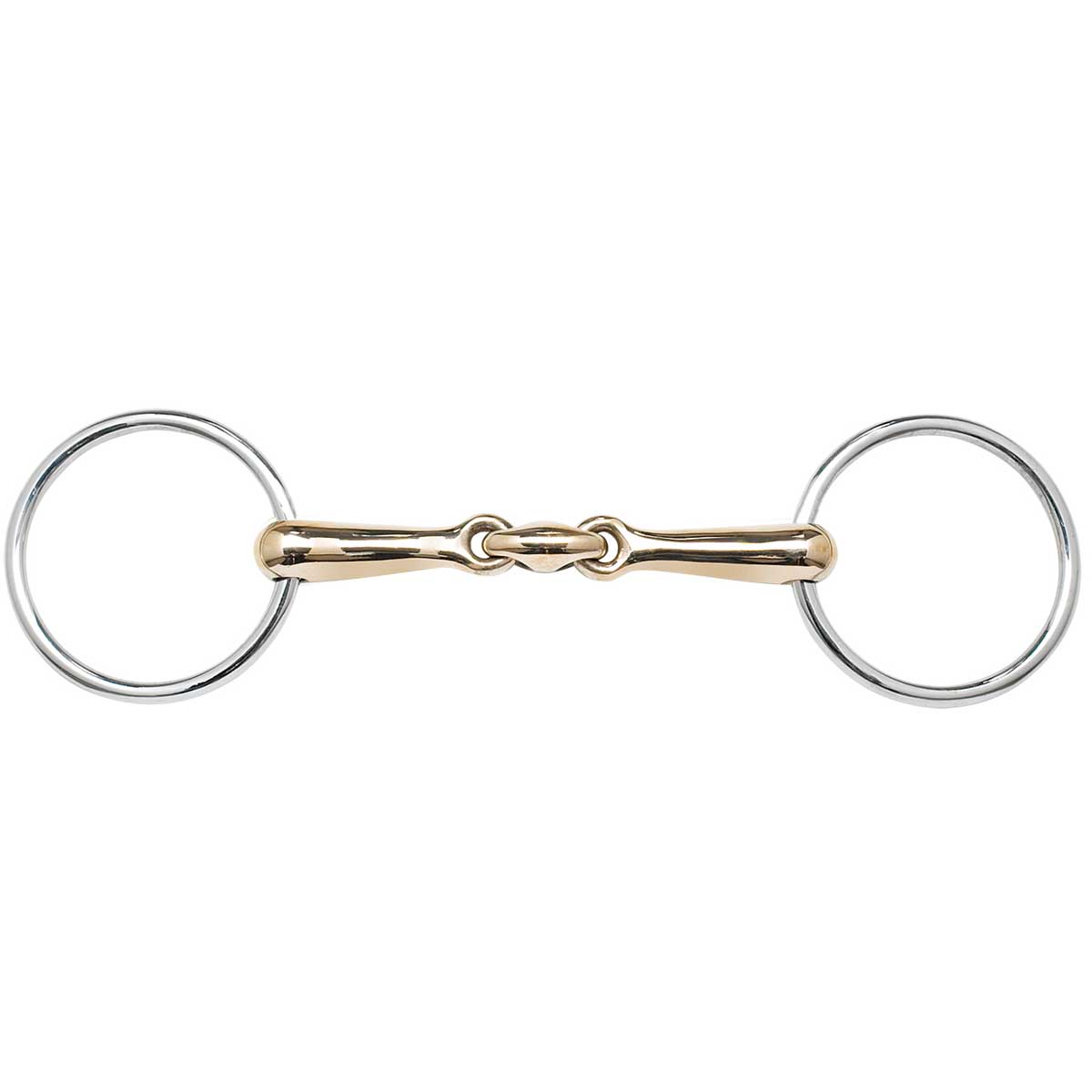BUSSE Bradoon KAUGAN®, Stainless-steel rings, French-link