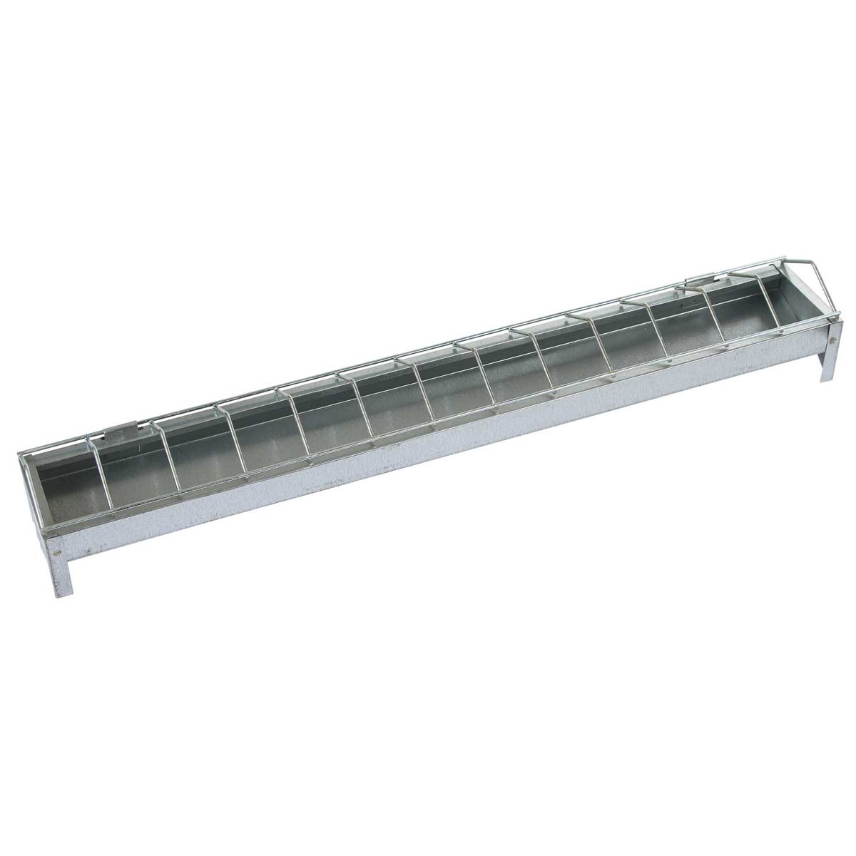 Feeder for chicks galvanized 50 x 7cm
