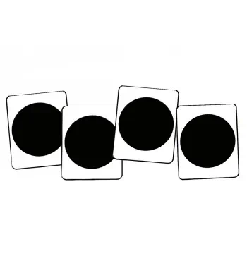 Compass points set of four made of plastic 20x25 cm