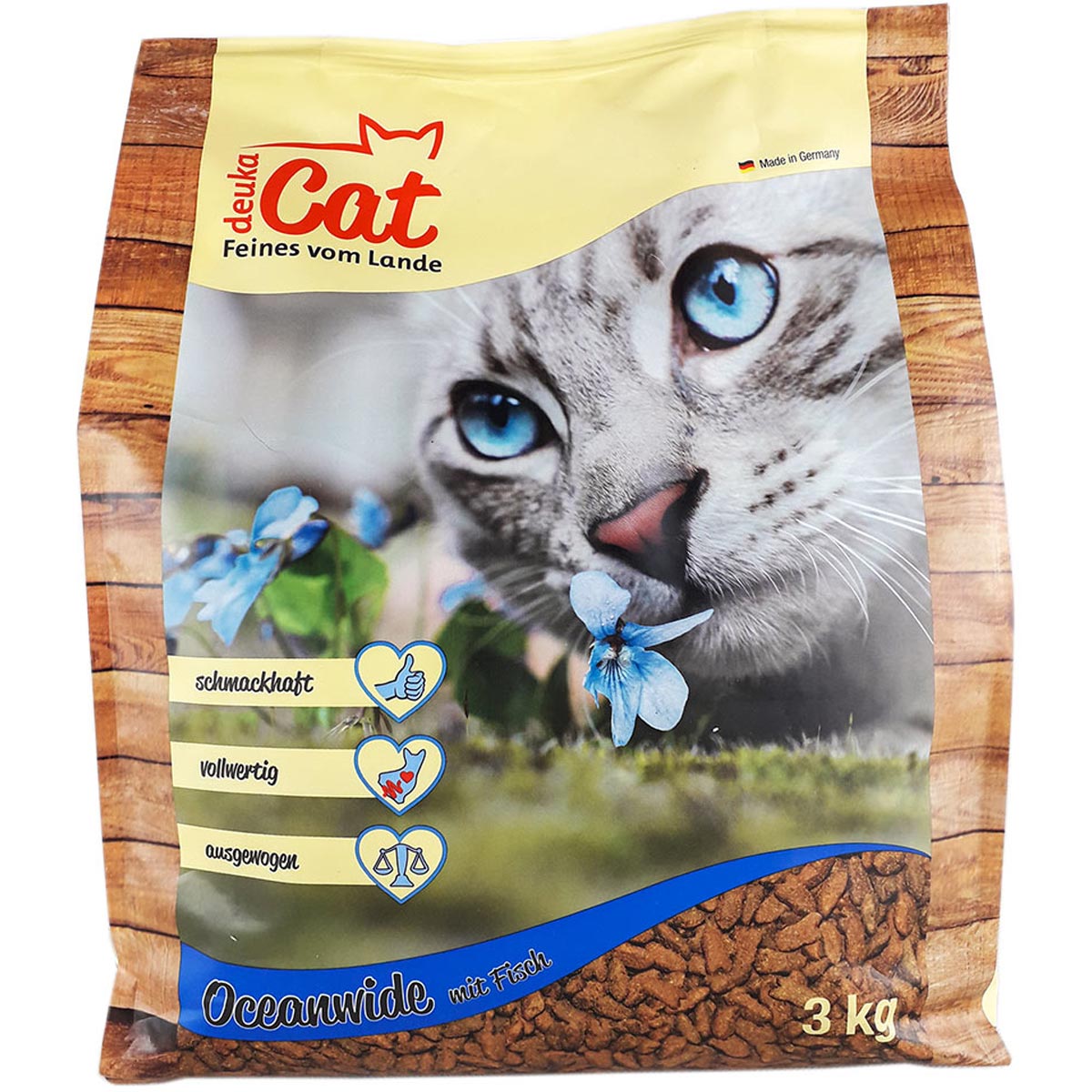 Deuka Cat Food Oceanwide with fish 3 kg
