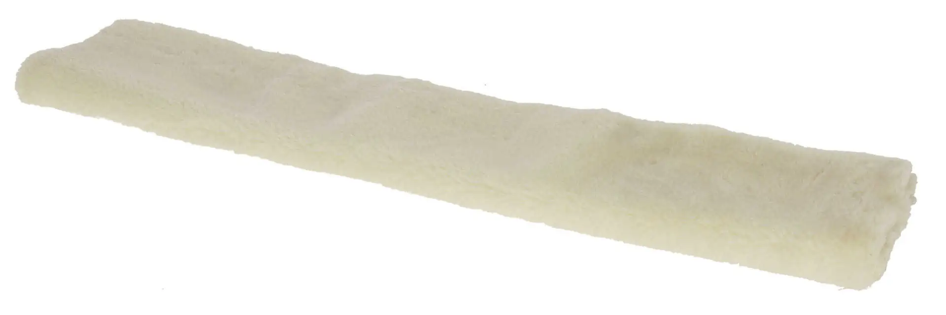 Saddle Strap Guard, natural Faux fur