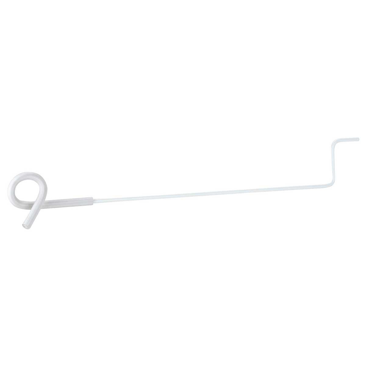 Offset pigtail insulator white 40 cm support
