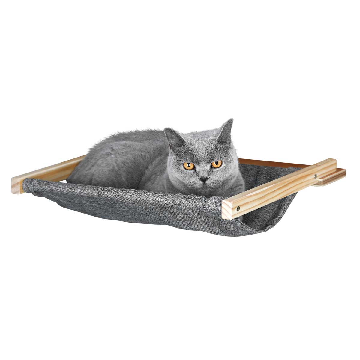 Wall hammock Tofana 45x40x1,5cm, grey