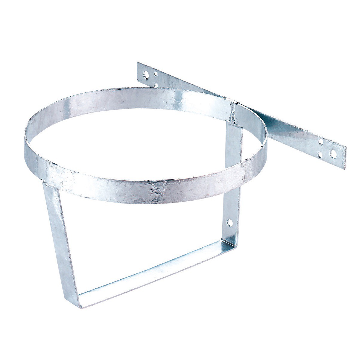 Bucket holder galvanized for screwing on