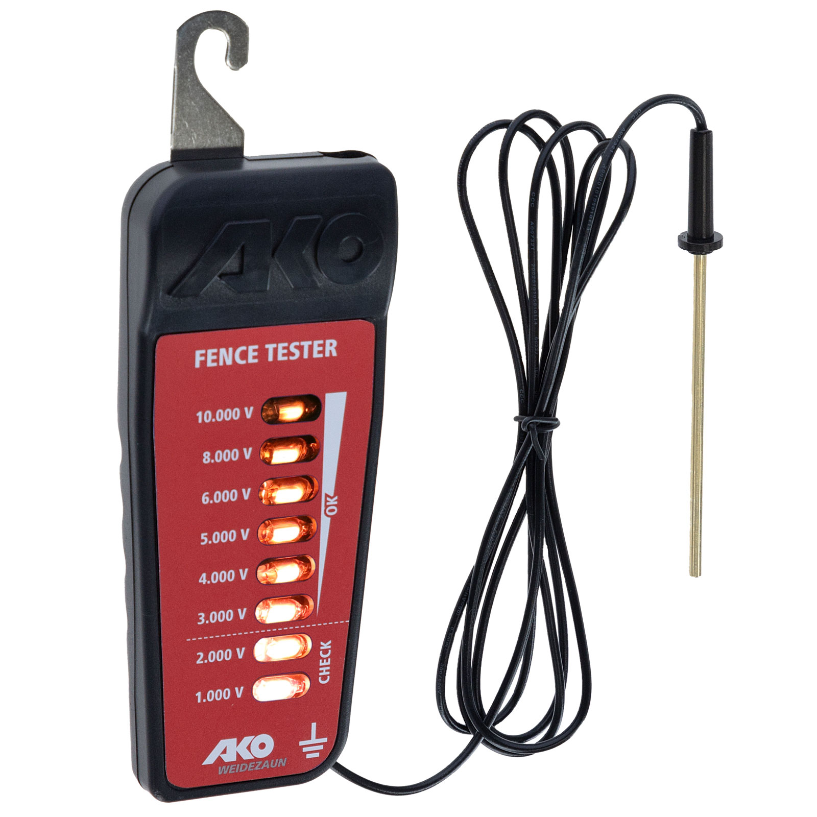 Ako Fence tester 8-steps 10 kV