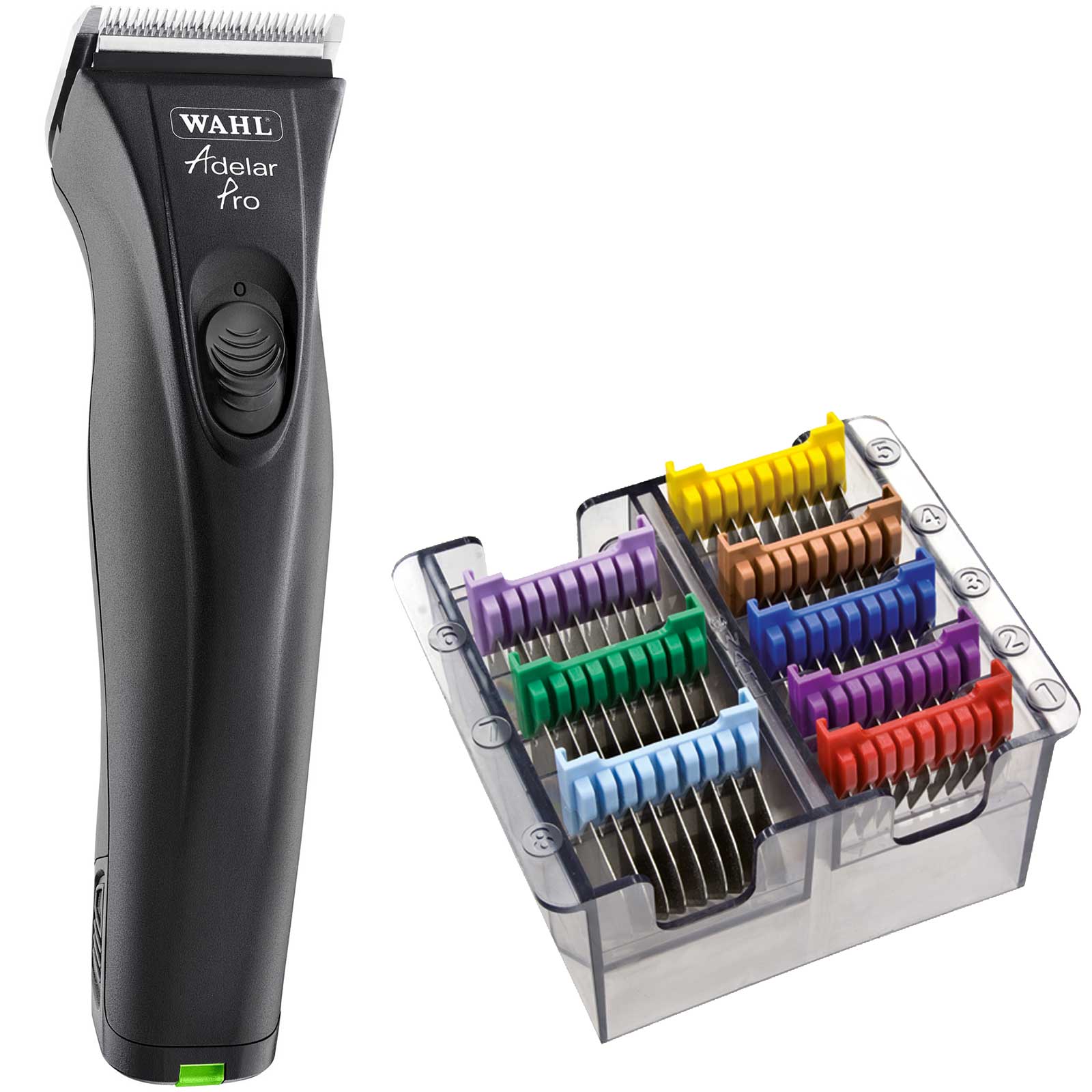 Wahl Adelar Pro Horse Clipper 2x battery with attachment comb set
