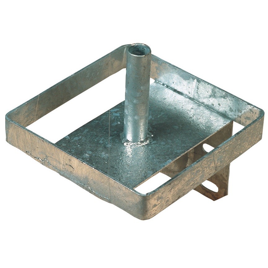 Salt lick holder metal galvanized