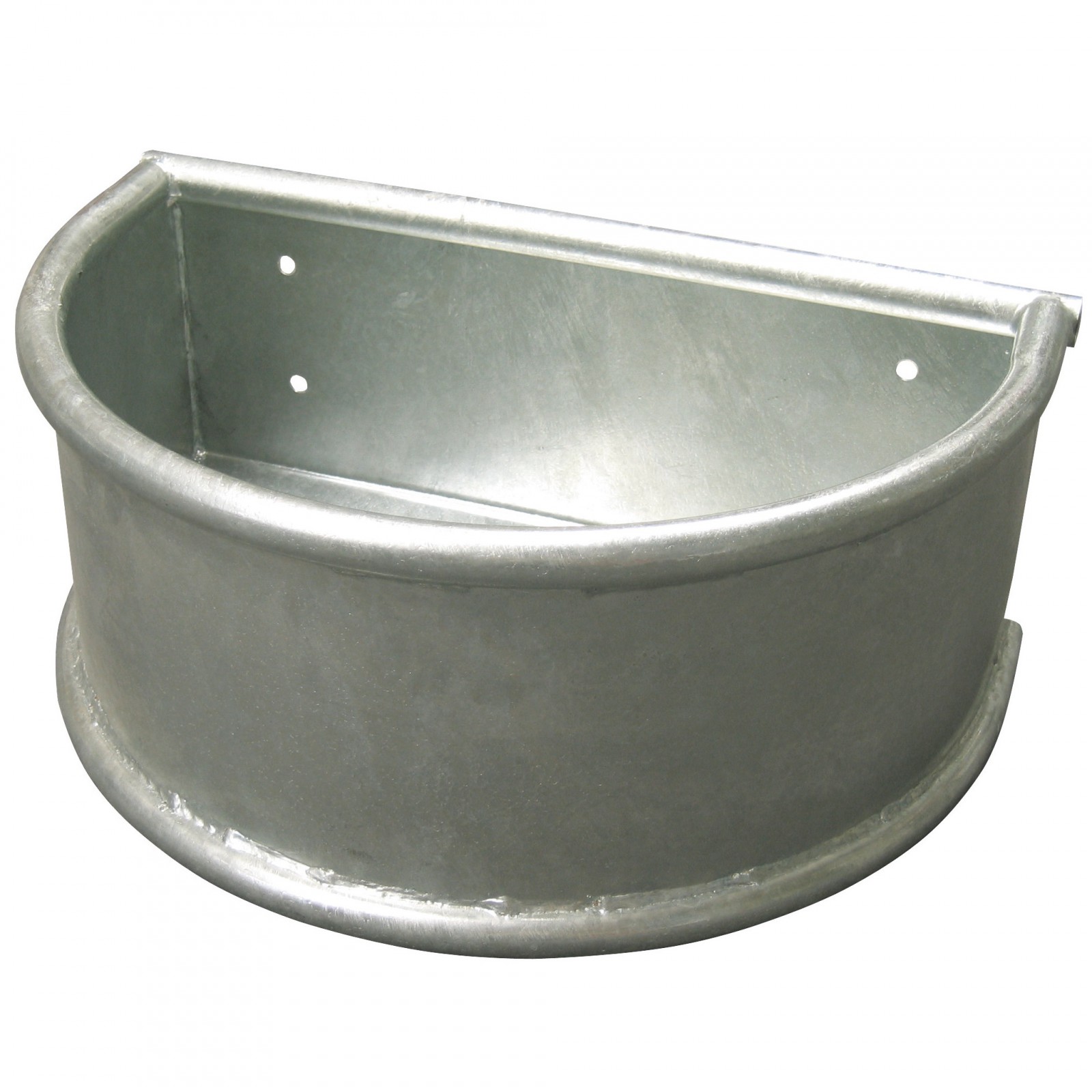Trough round galvanized 28 litre