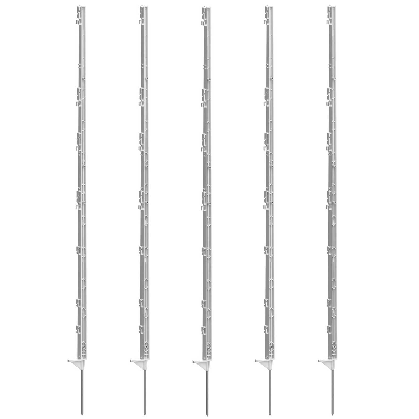 Agrarzone Plastic Post 156 cm, white (30 pcs.)