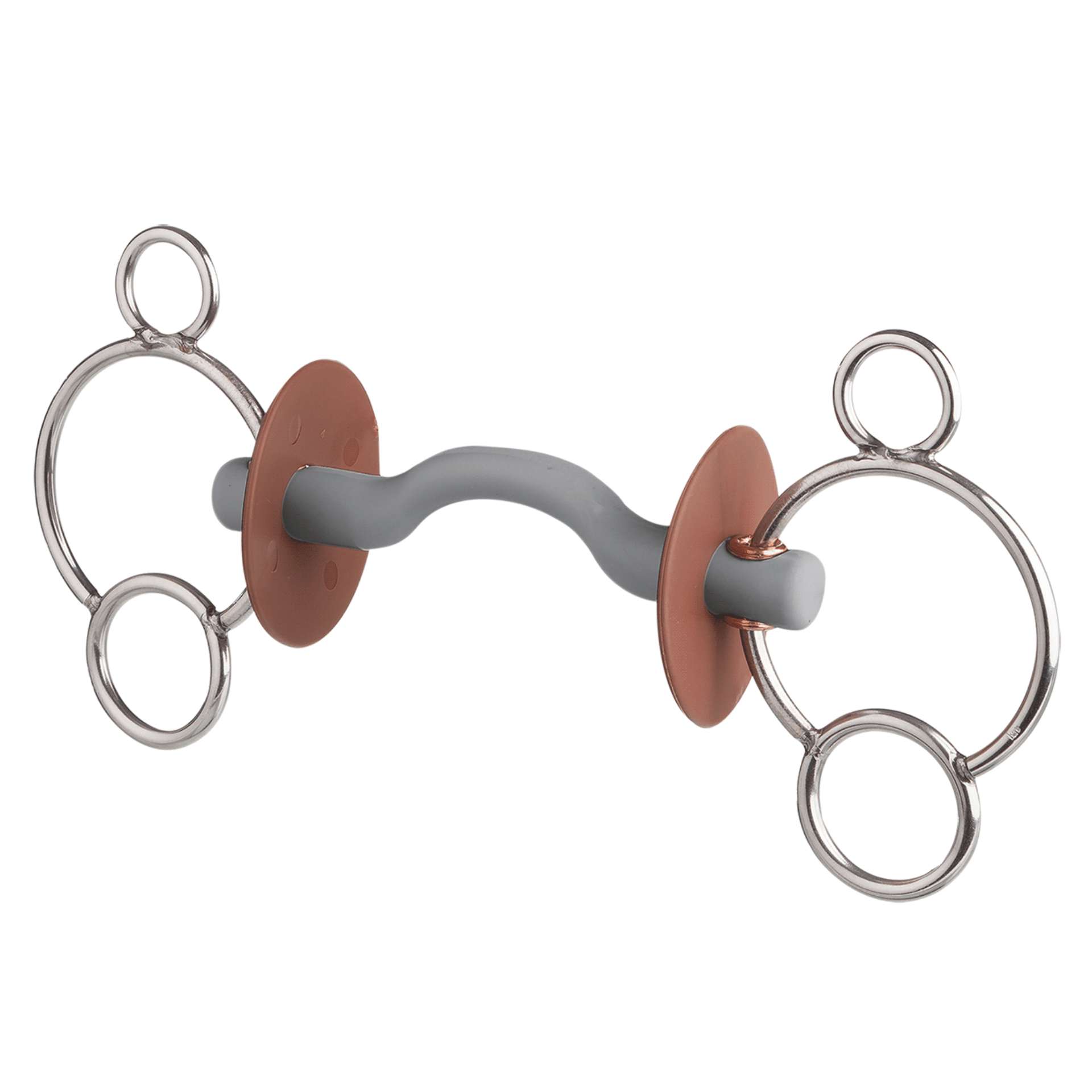 beris 3-Ring Tongue Port Bar Bit soft 12 cm