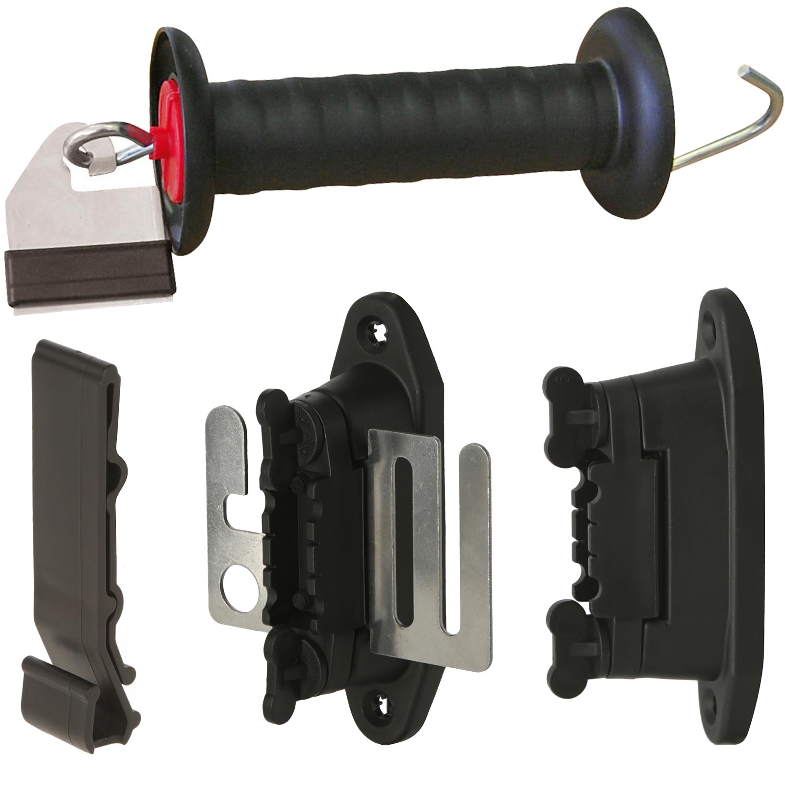 Gate Handle Set Pasture Fence Tape incl. Fence Clip