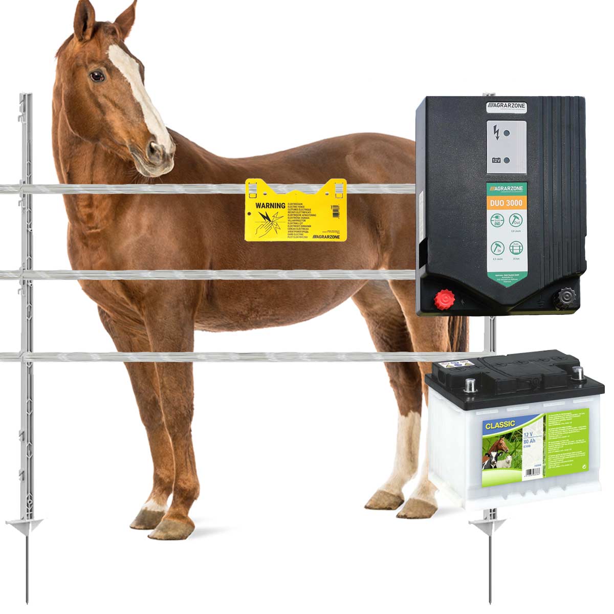 Agrarzone starter set for horses/ponies