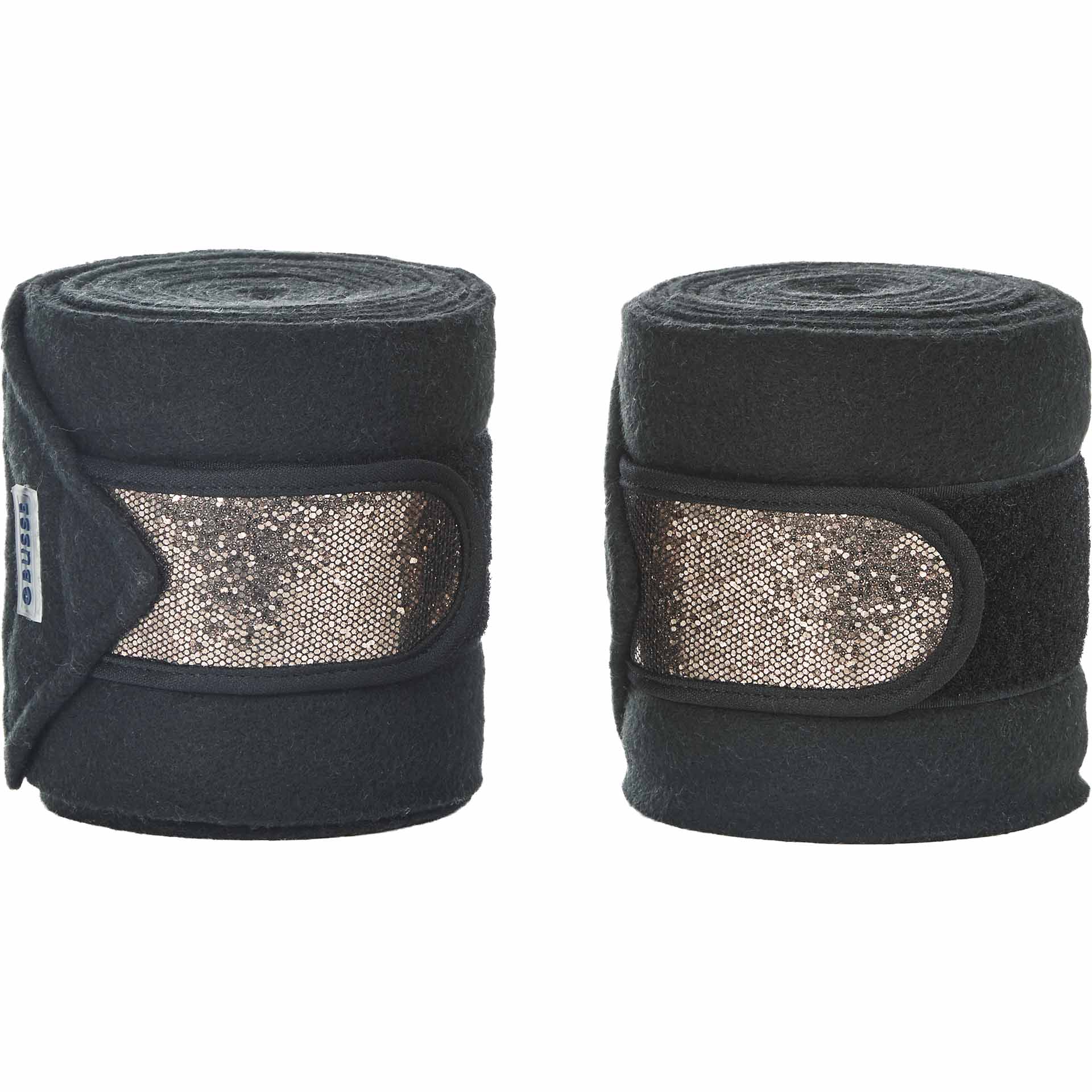 BUSSE Bandages CLASSIC GLITTER 350x12 black/bronze