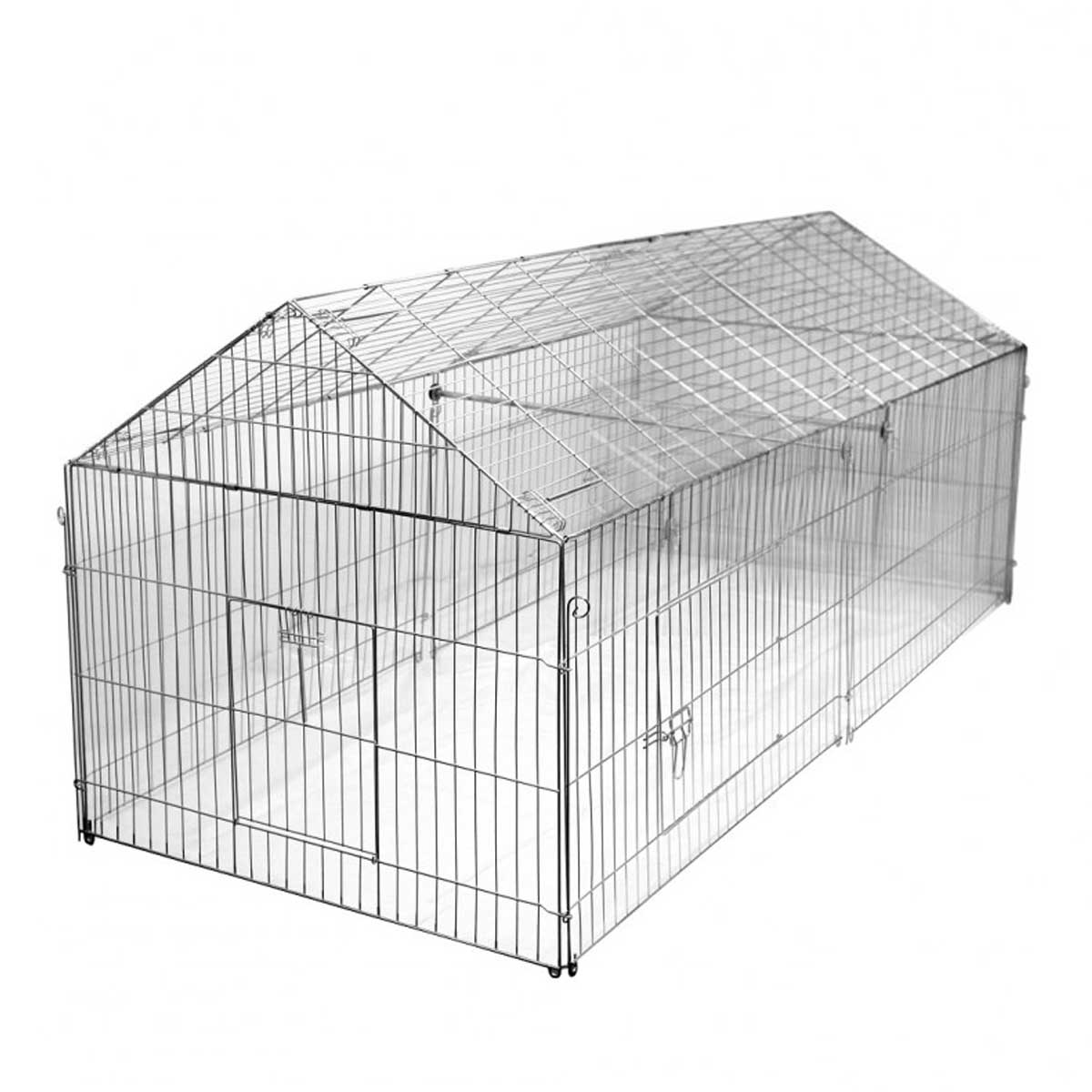 Outdoor pen galvanized 220 cm