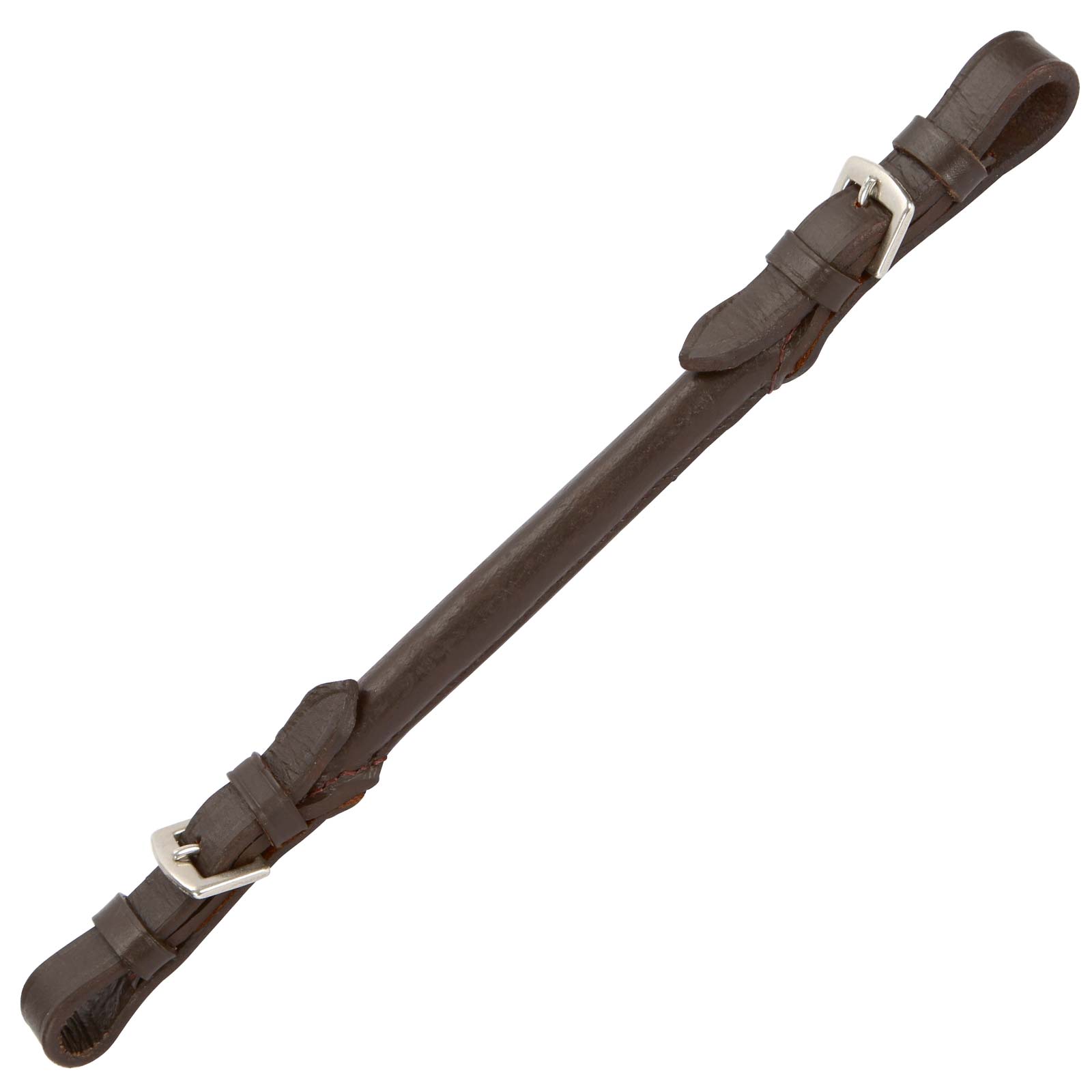 Holding leather strap, roundly stiched, 30 cm